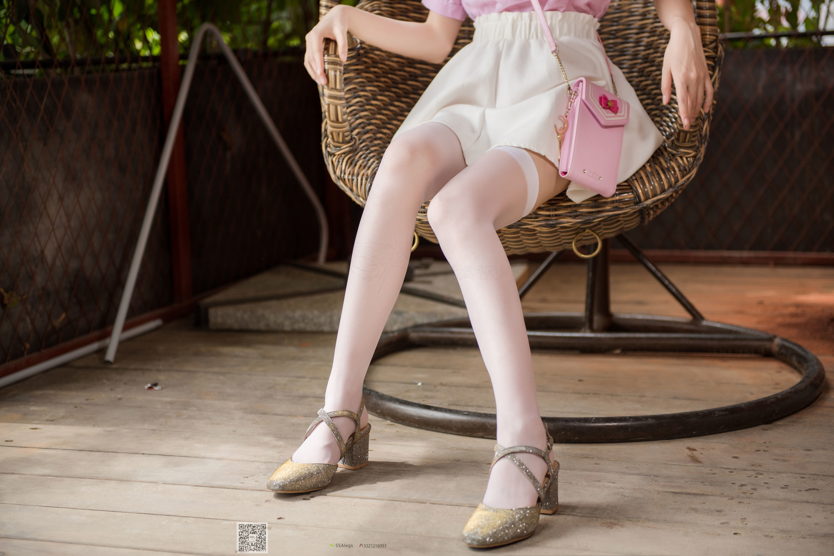 超清写真 No.009 小琪琪 超薄5D长筒丝袜街拍-图28