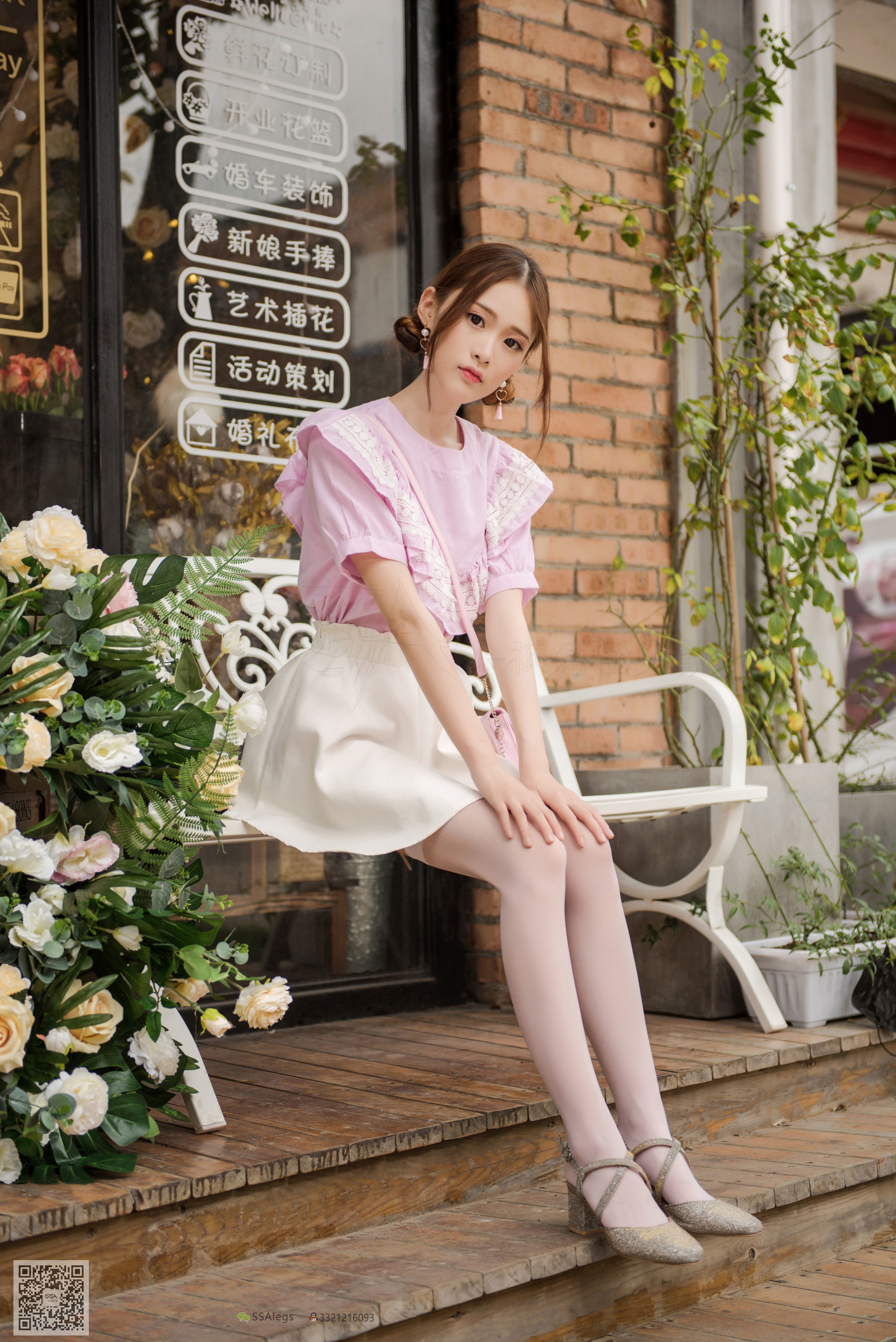 超清写真 No.009 小琪琪 超薄5D长筒丝袜街拍-图87