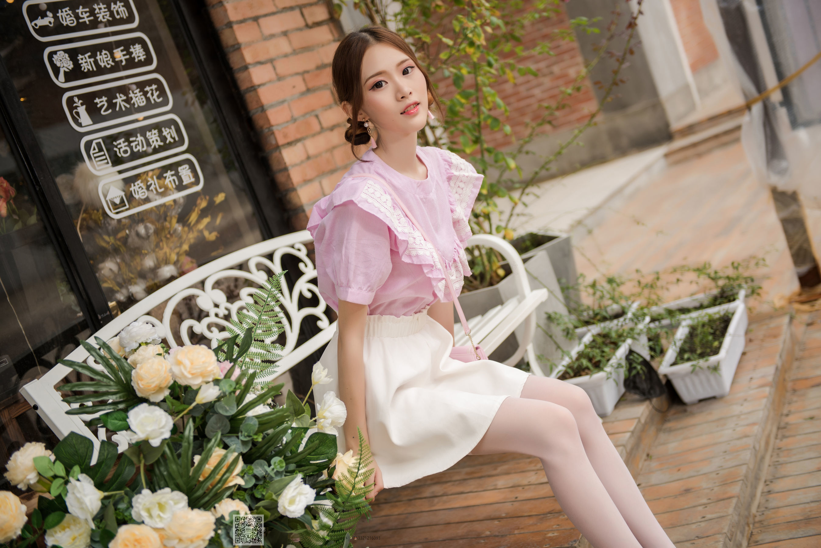 超清写真 No.009 小琪琪 超薄5D长筒丝袜街拍-图89