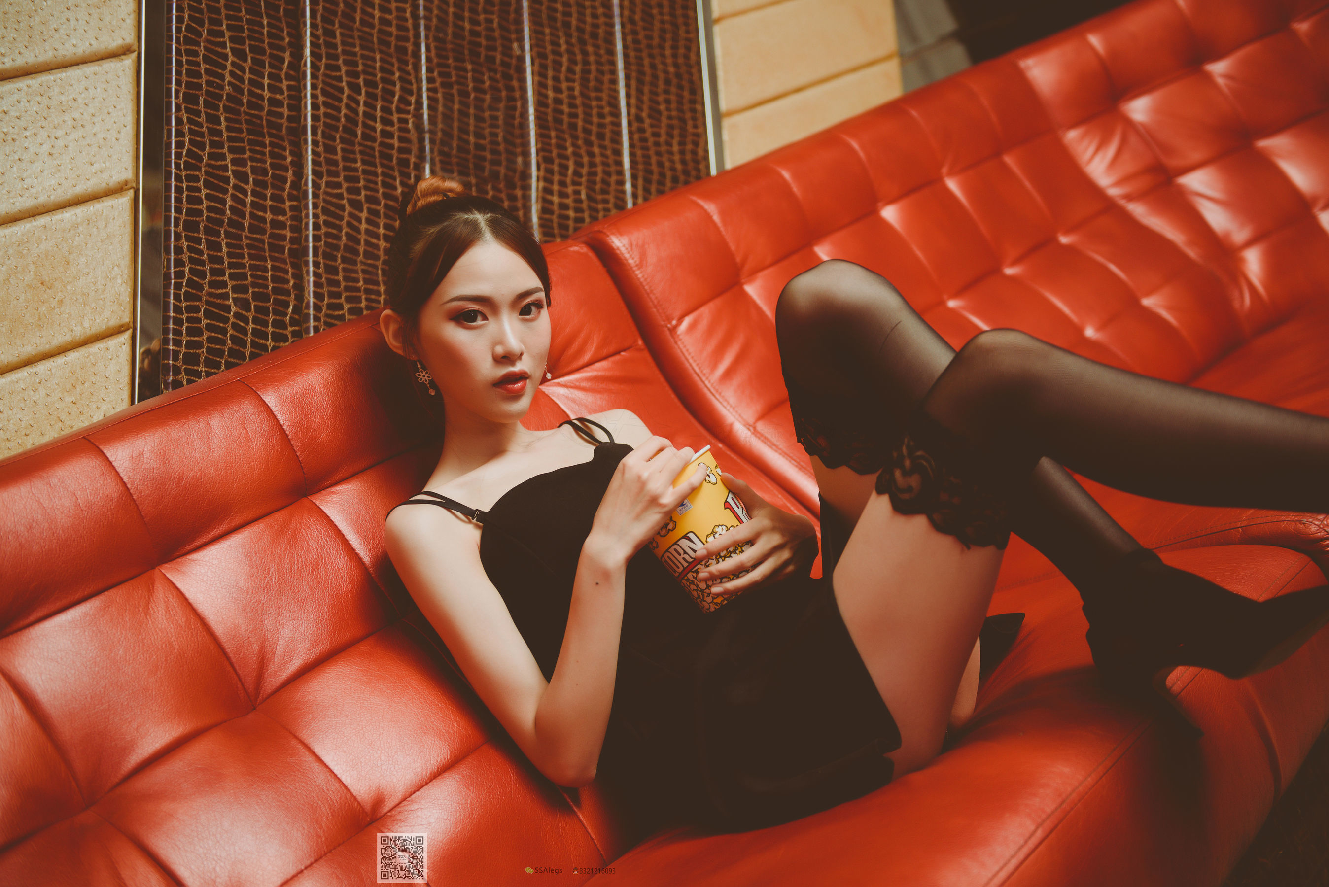 超清写真 No.015 琪琪 KTV之旅-图45