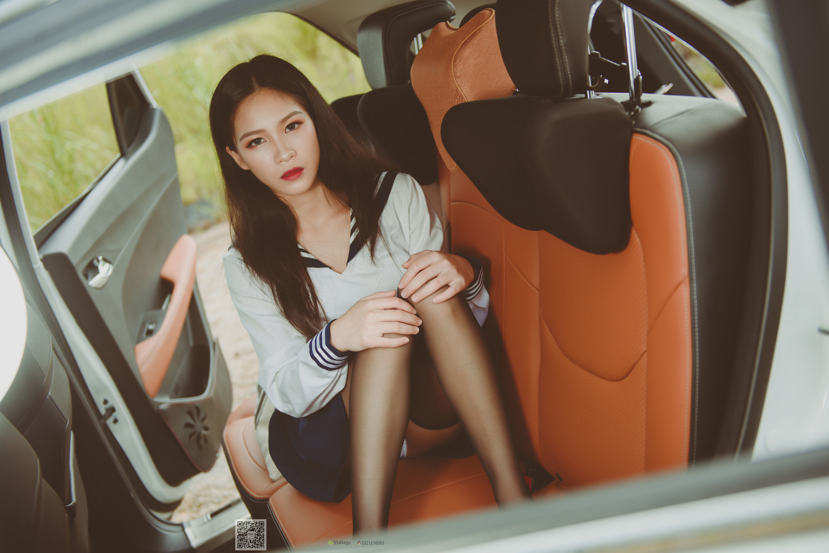 超清写真 No.017 佳佳 小丝妹开车-图9