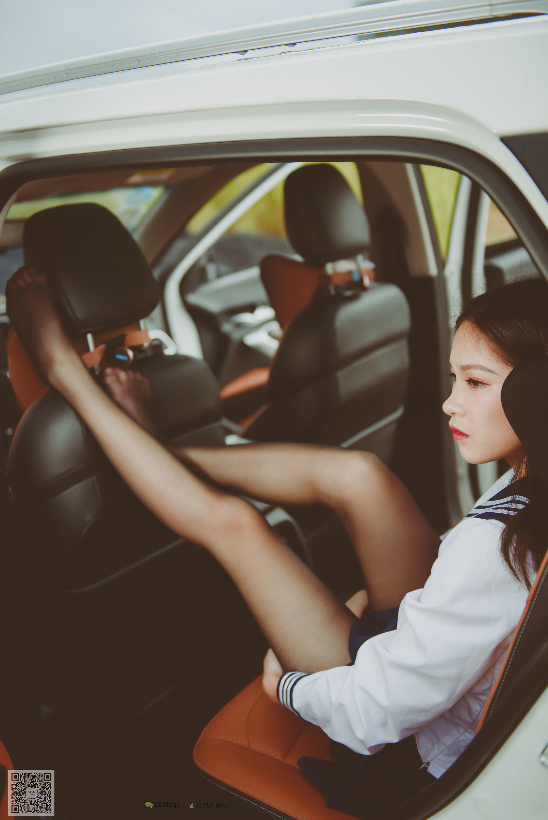 超清写真 No.017 佳佳 小丝妹开车-图17