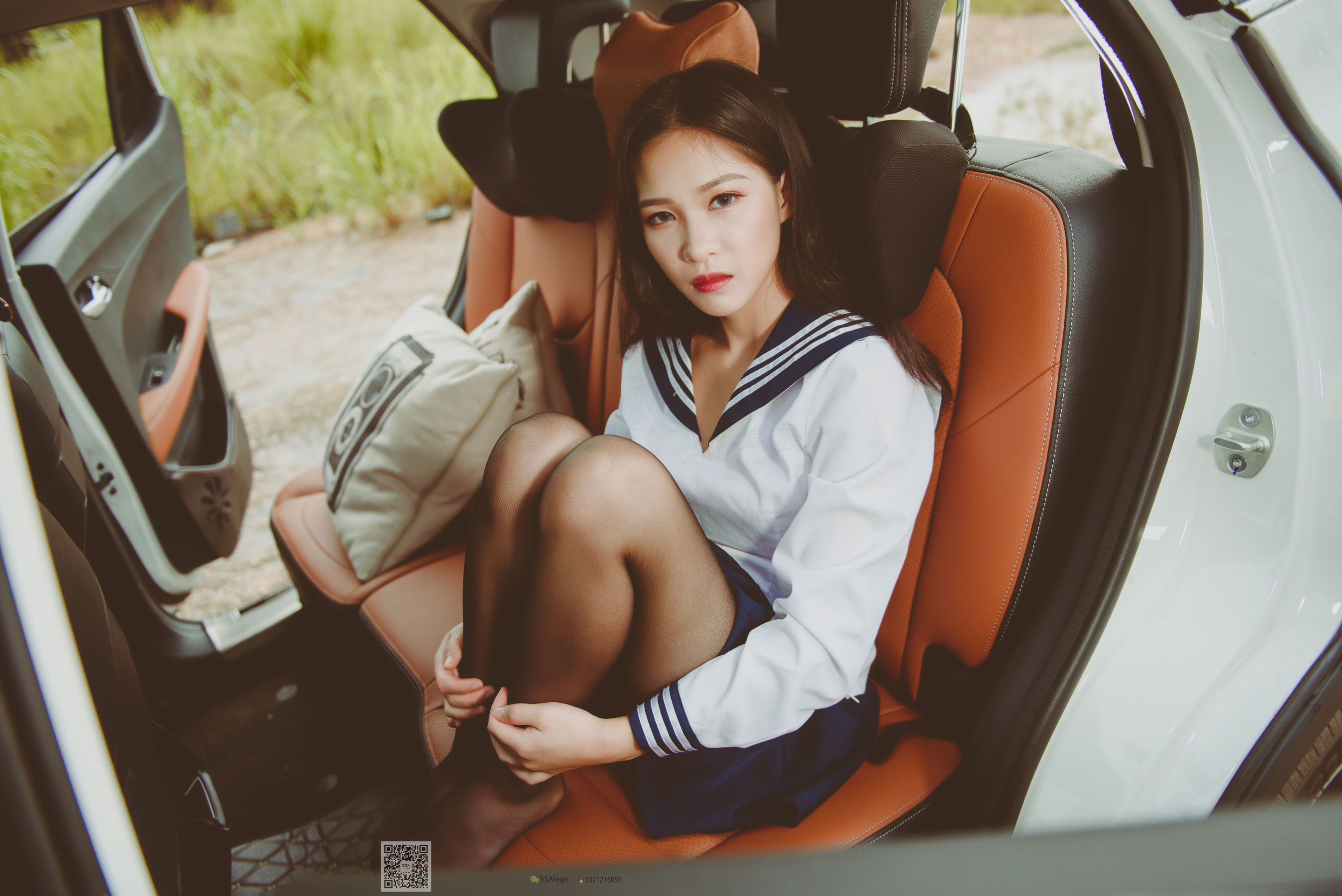 超清写真 No.017 佳佳 小丝妹开车-图18