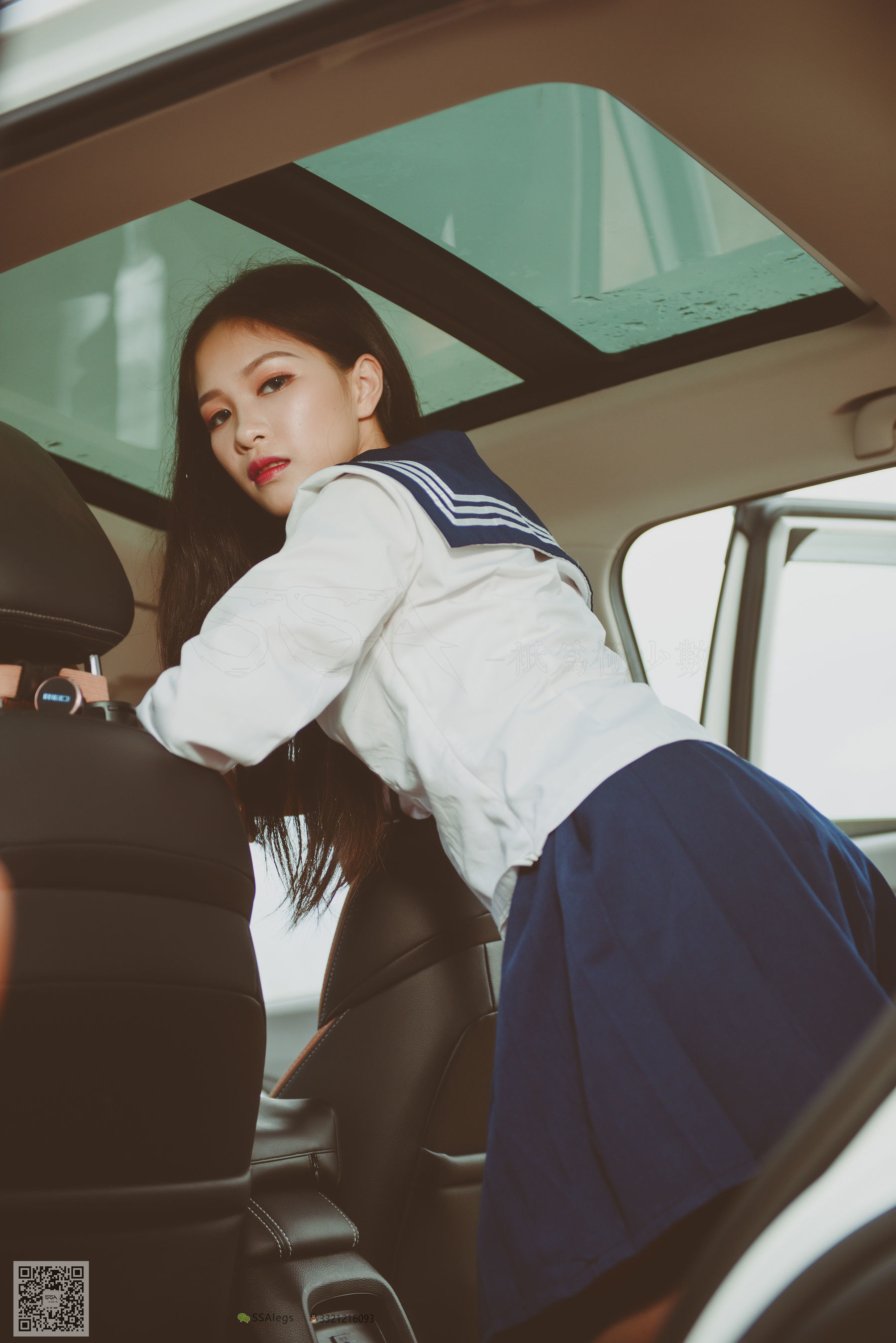 超清写真 No.017 佳佳 小丝妹开车-图25