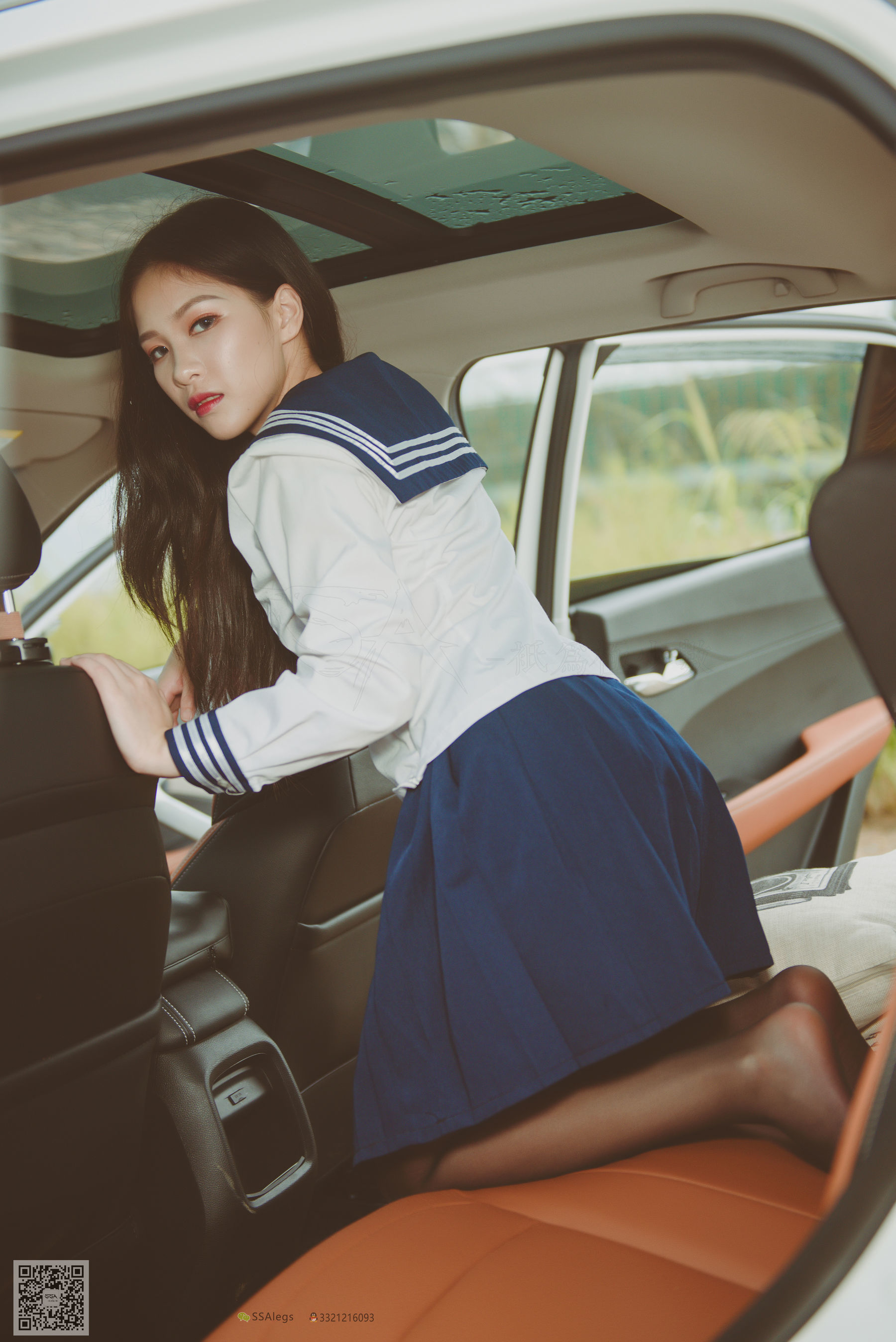 超清写真 No.017 佳佳 小丝妹开车-图26