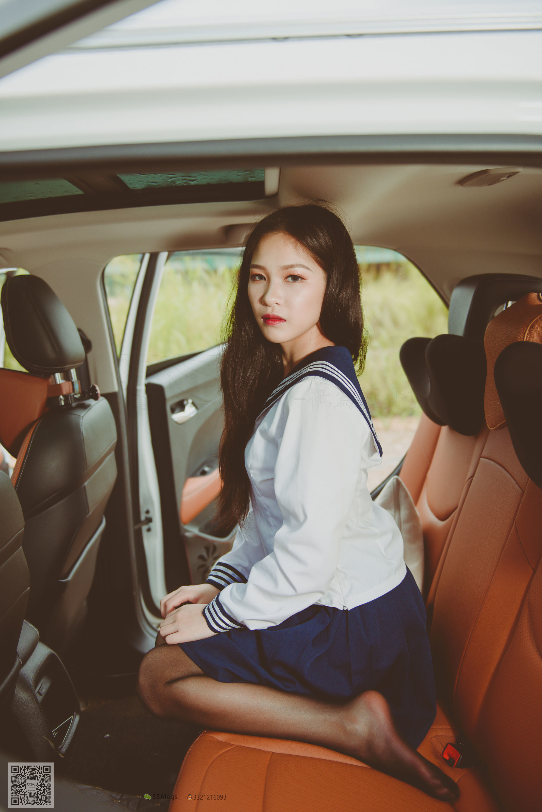 超清写真 No.017 佳佳 小丝妹开车-图28