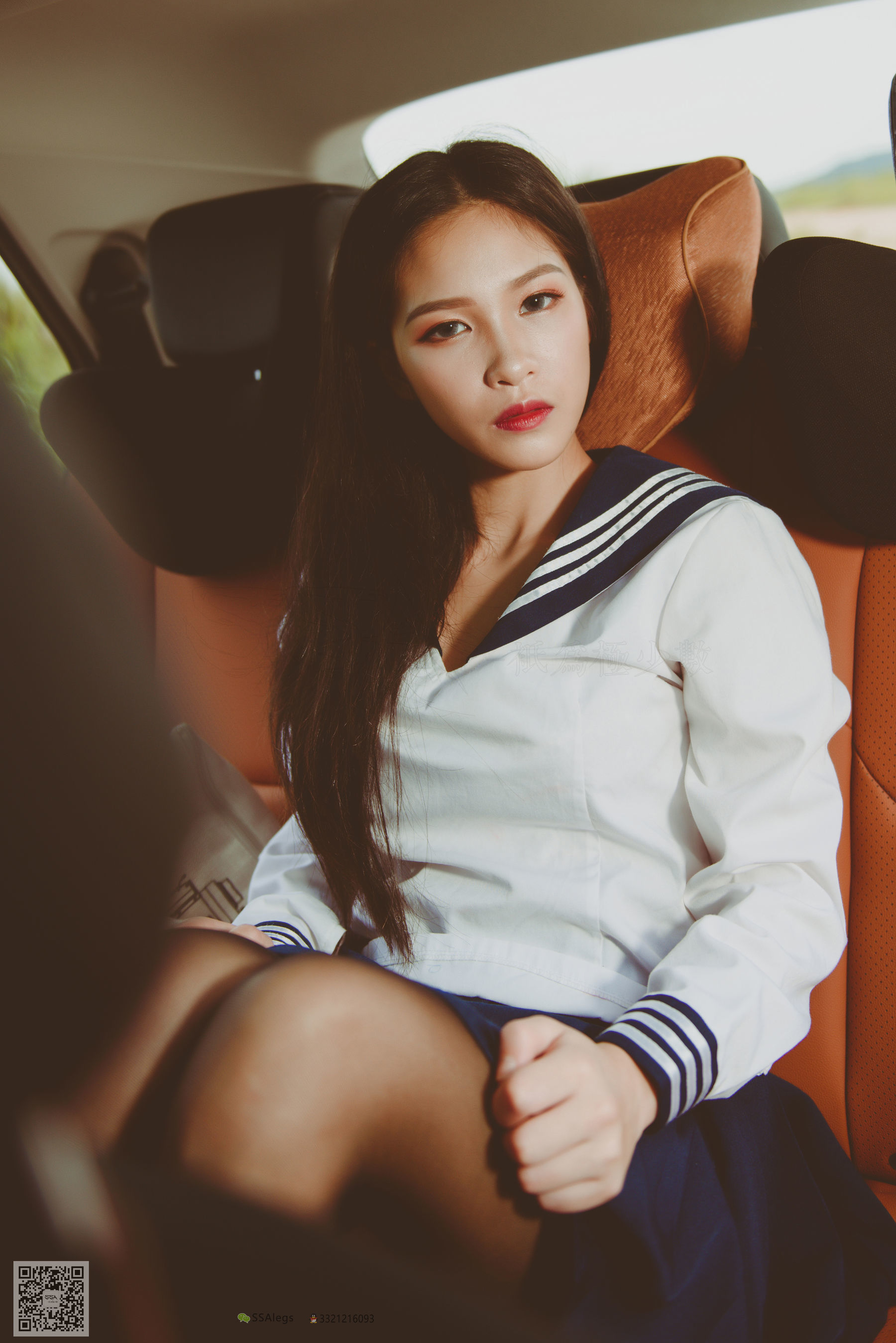 超清写真 No.017 佳佳 小丝妹开车-图32