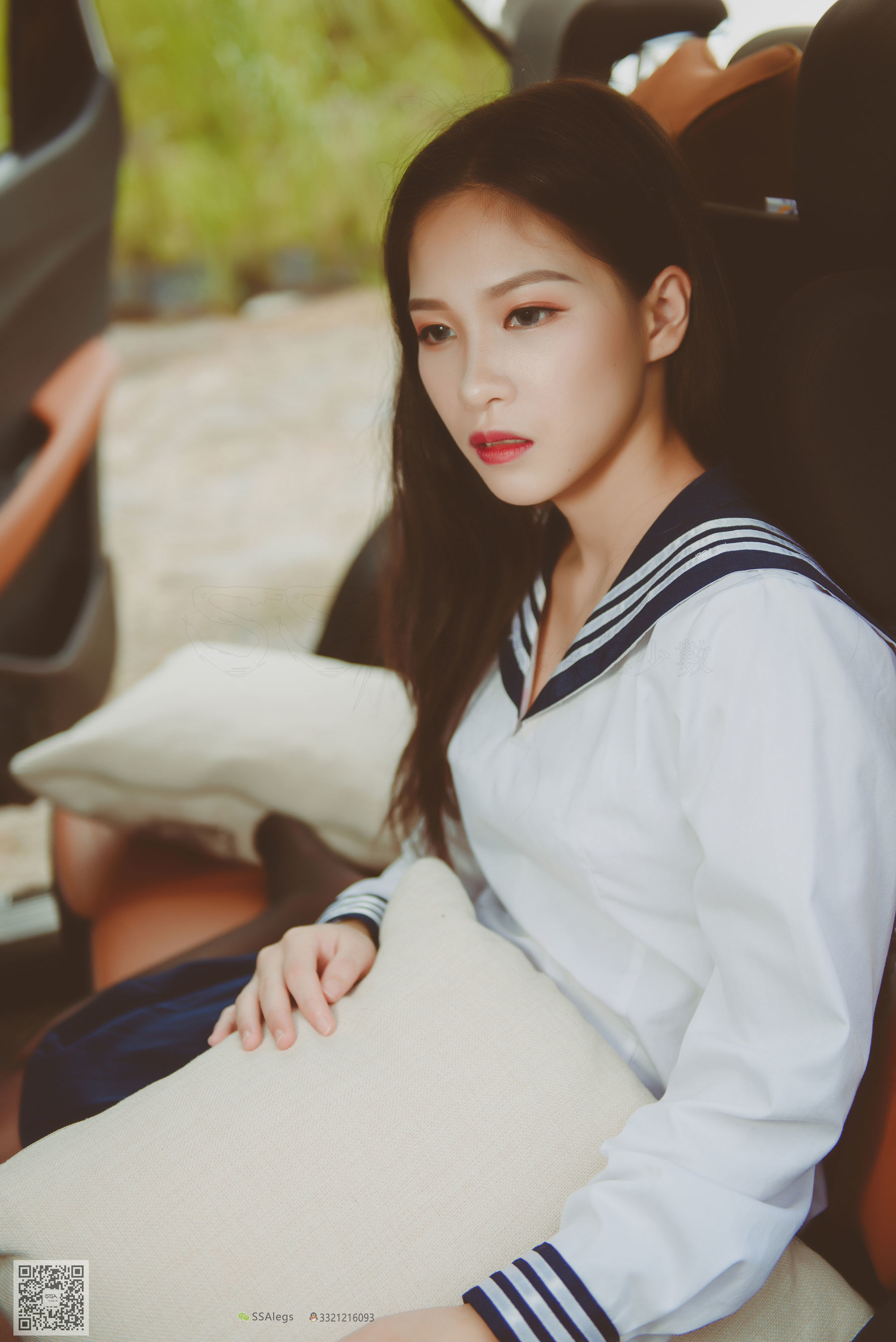 超清写真 No.017 佳佳 小丝妹开车-图33