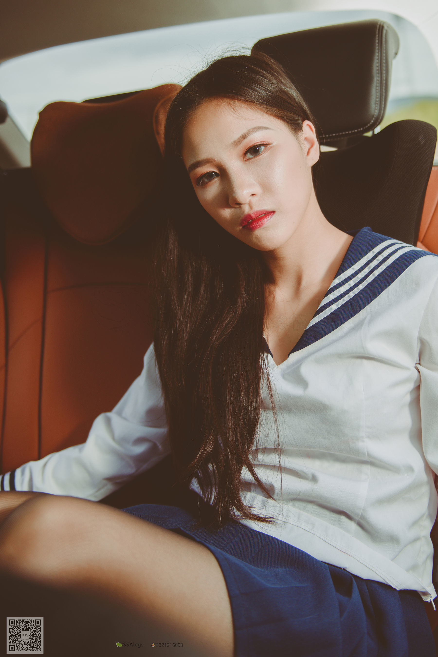 超清写真 No.017 佳佳 小丝妹开车-图34