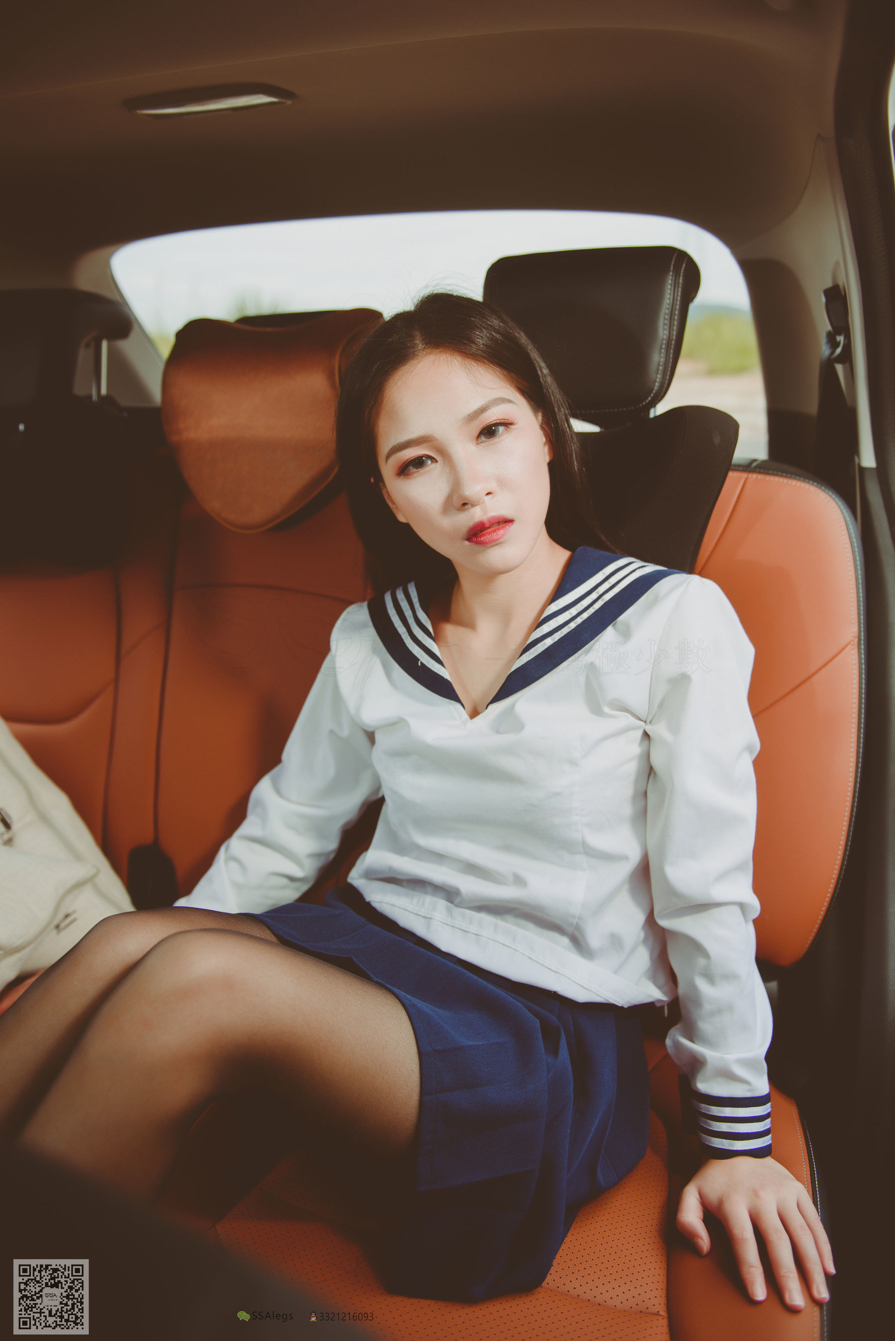 超清写真 No.017 佳佳 小丝妹开车-图35