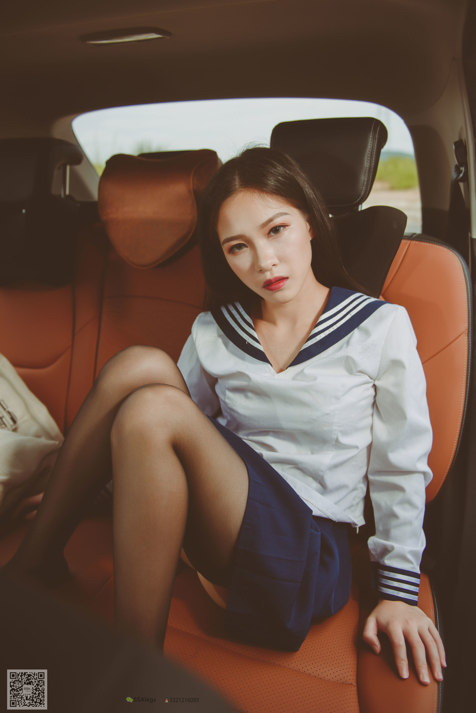 超清写真 No.017 佳佳 小丝妹开车-图36