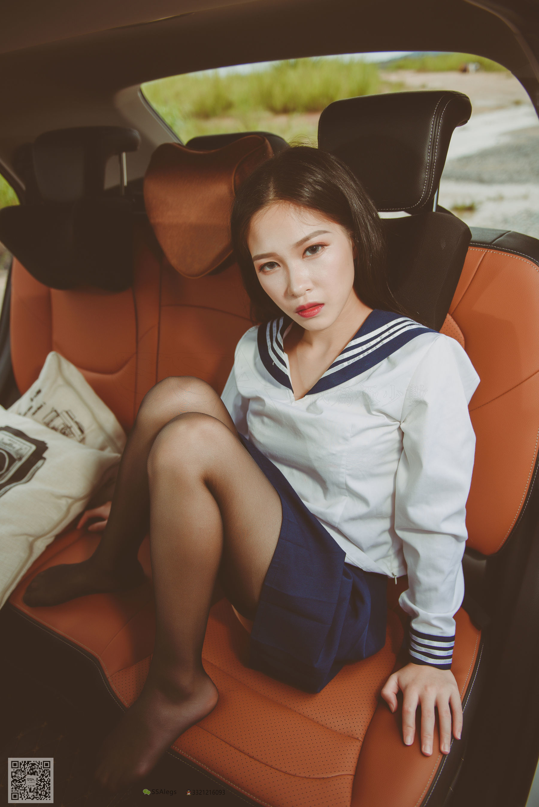 超清写真 No.017 佳佳 小丝妹开车-图37