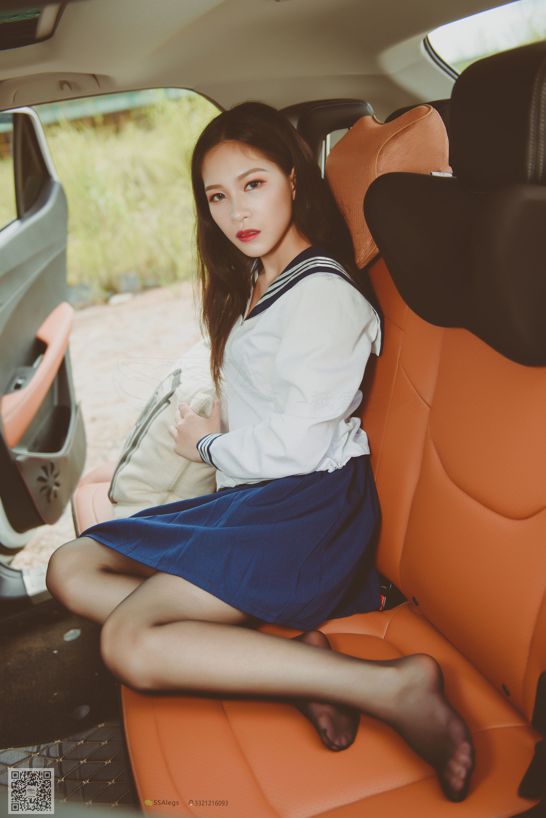 超清写真 No.017 佳佳 小丝妹开车-图44