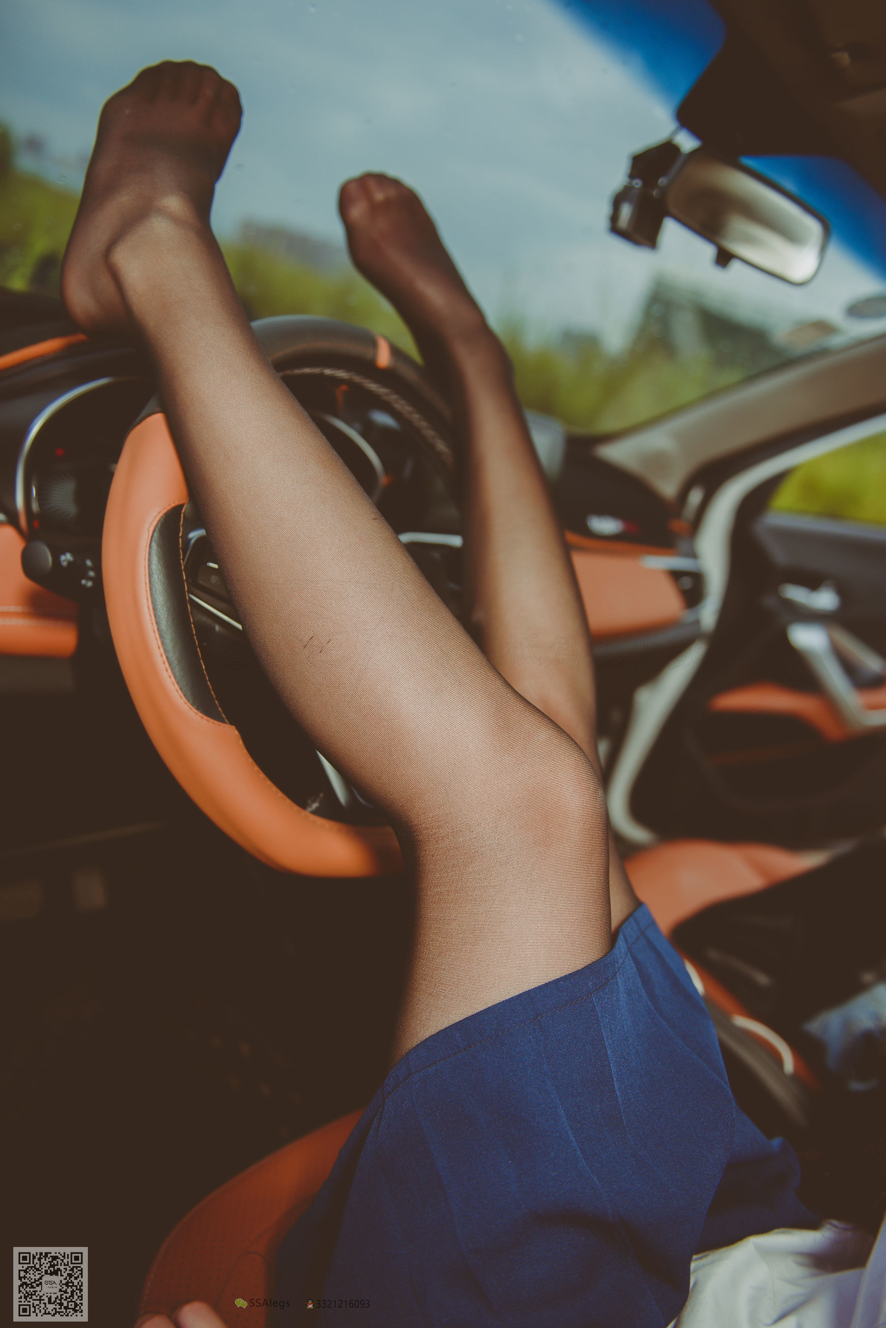 超清写真 No.017 佳佳 小丝妹开车-图46