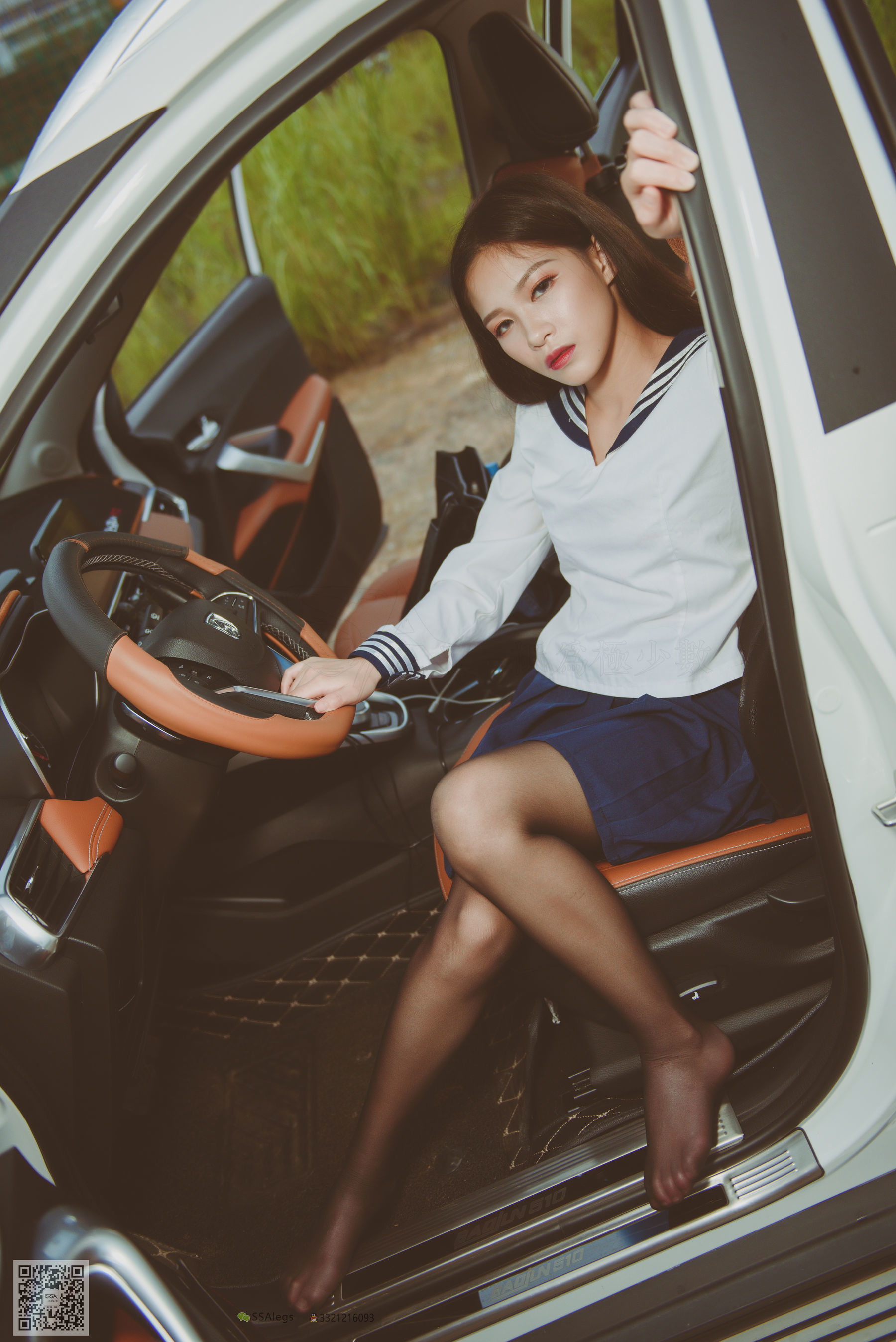 超清写真 No.017 佳佳 小丝妹开车-图51