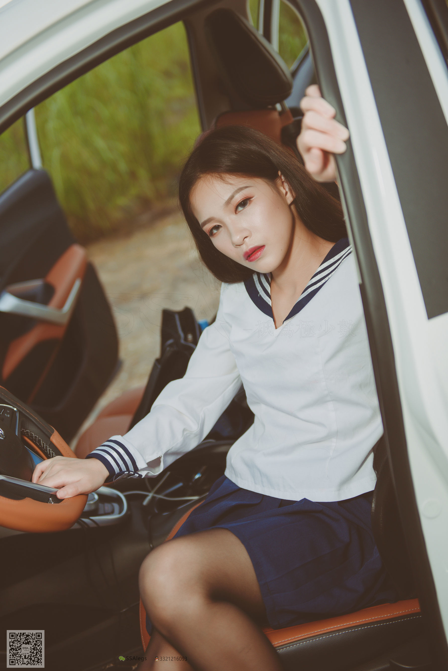 超清写真 No.017 佳佳 小丝妹开车-图52