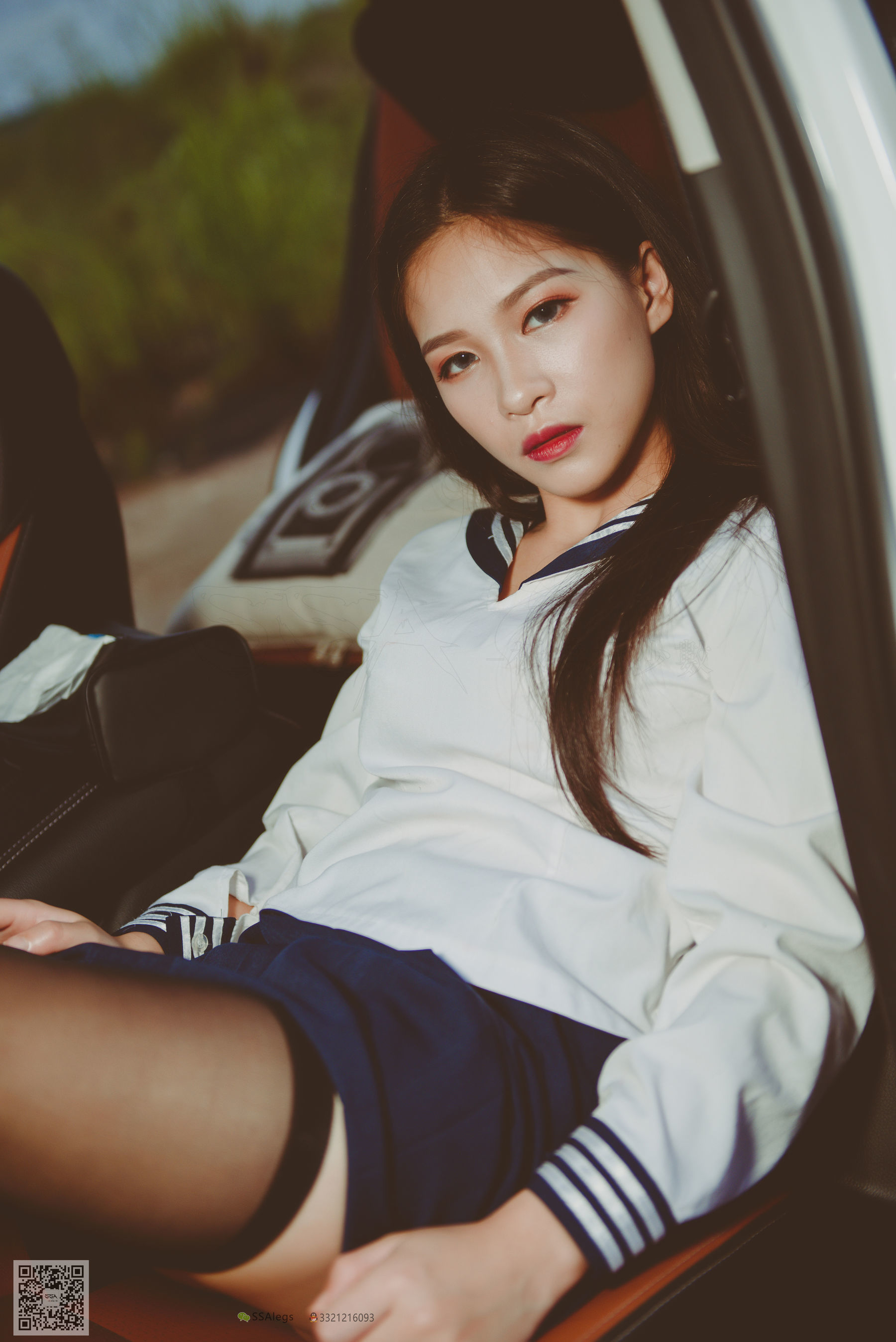 超清写真 No.017 佳佳 小丝妹开车-图56