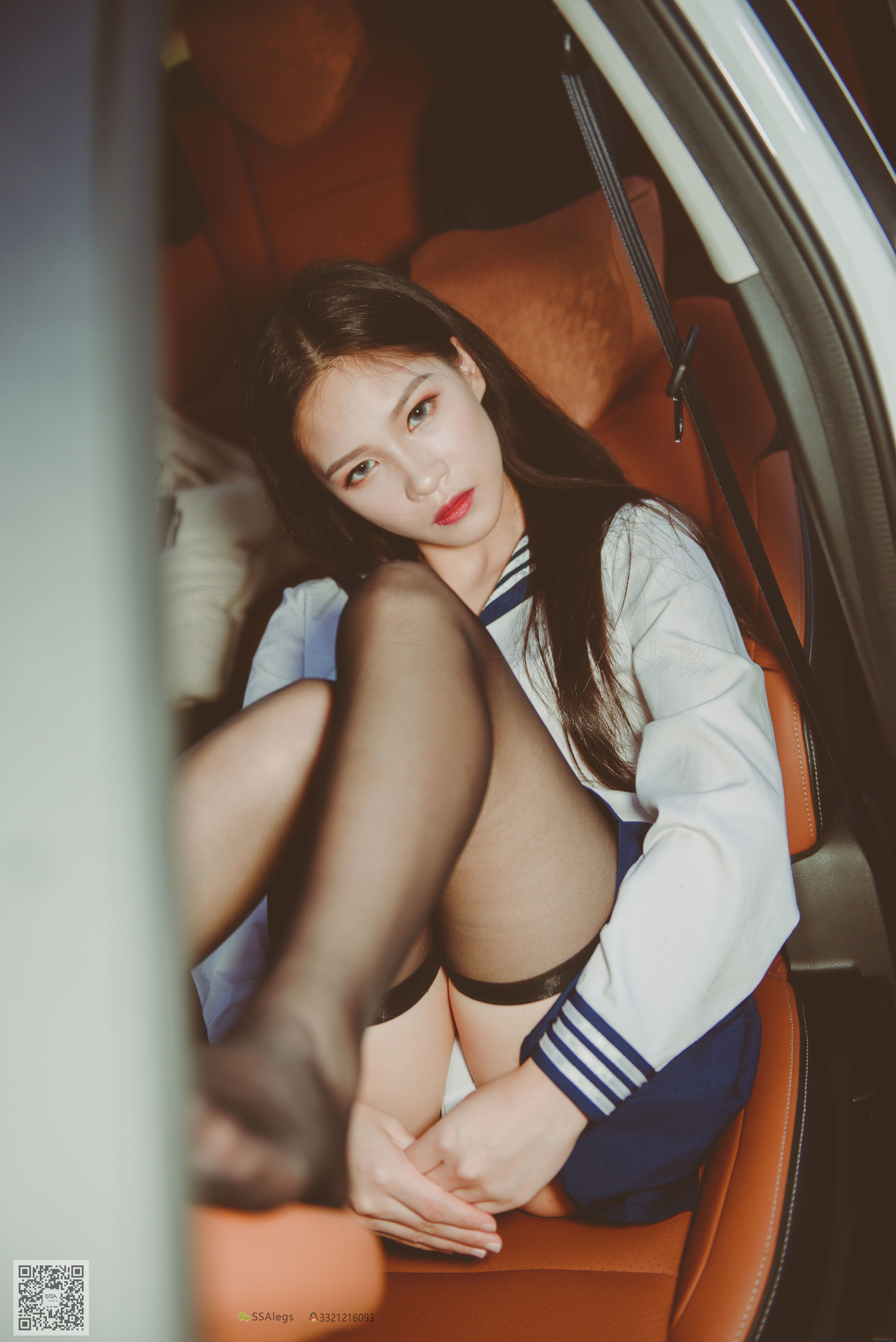 超清写真 No.017 佳佳 小丝妹开车-图58