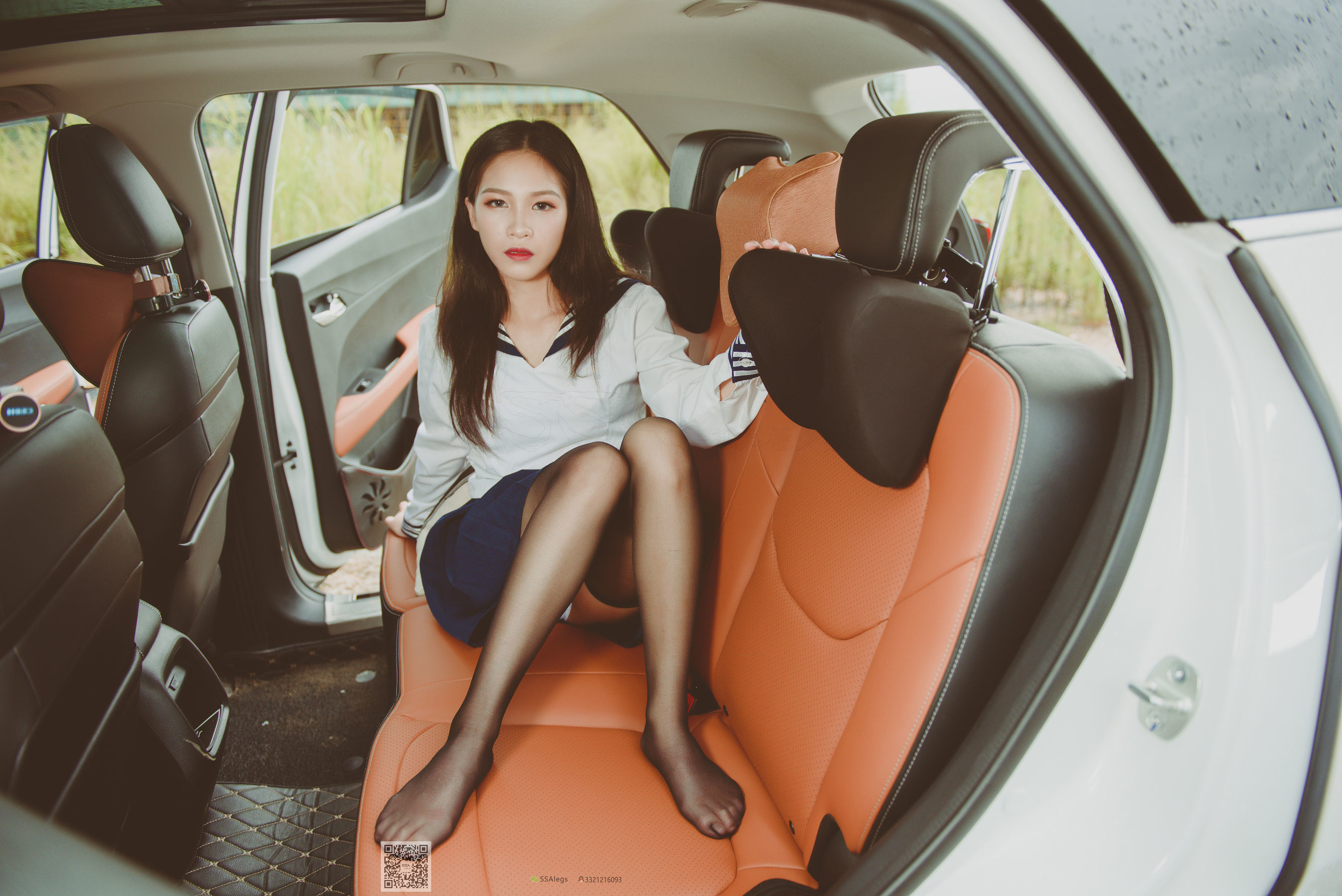 超清写真 No.017 佳佳 小丝妹开车-图5