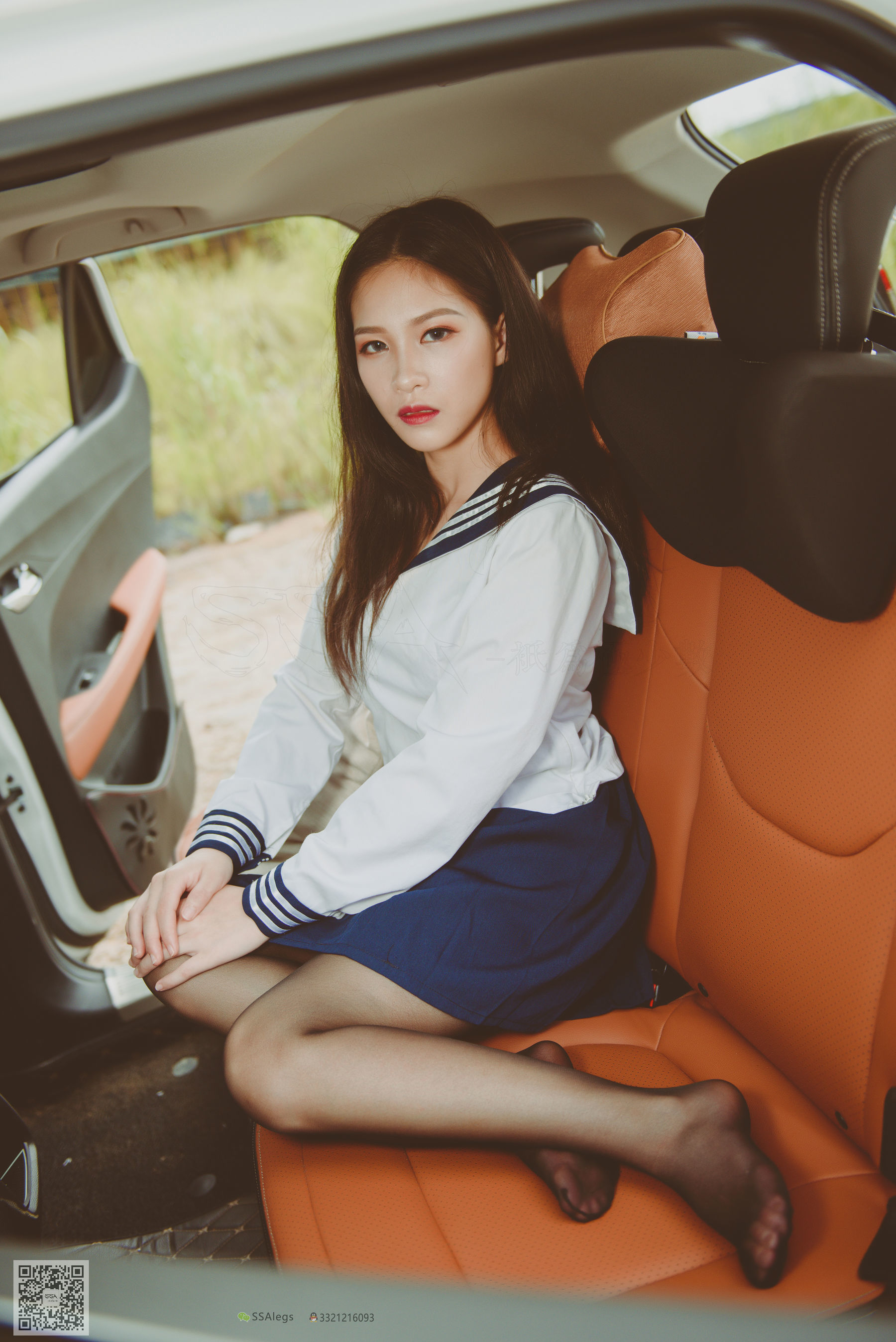 超清写真 No.017 佳佳 小丝妹开车-图60