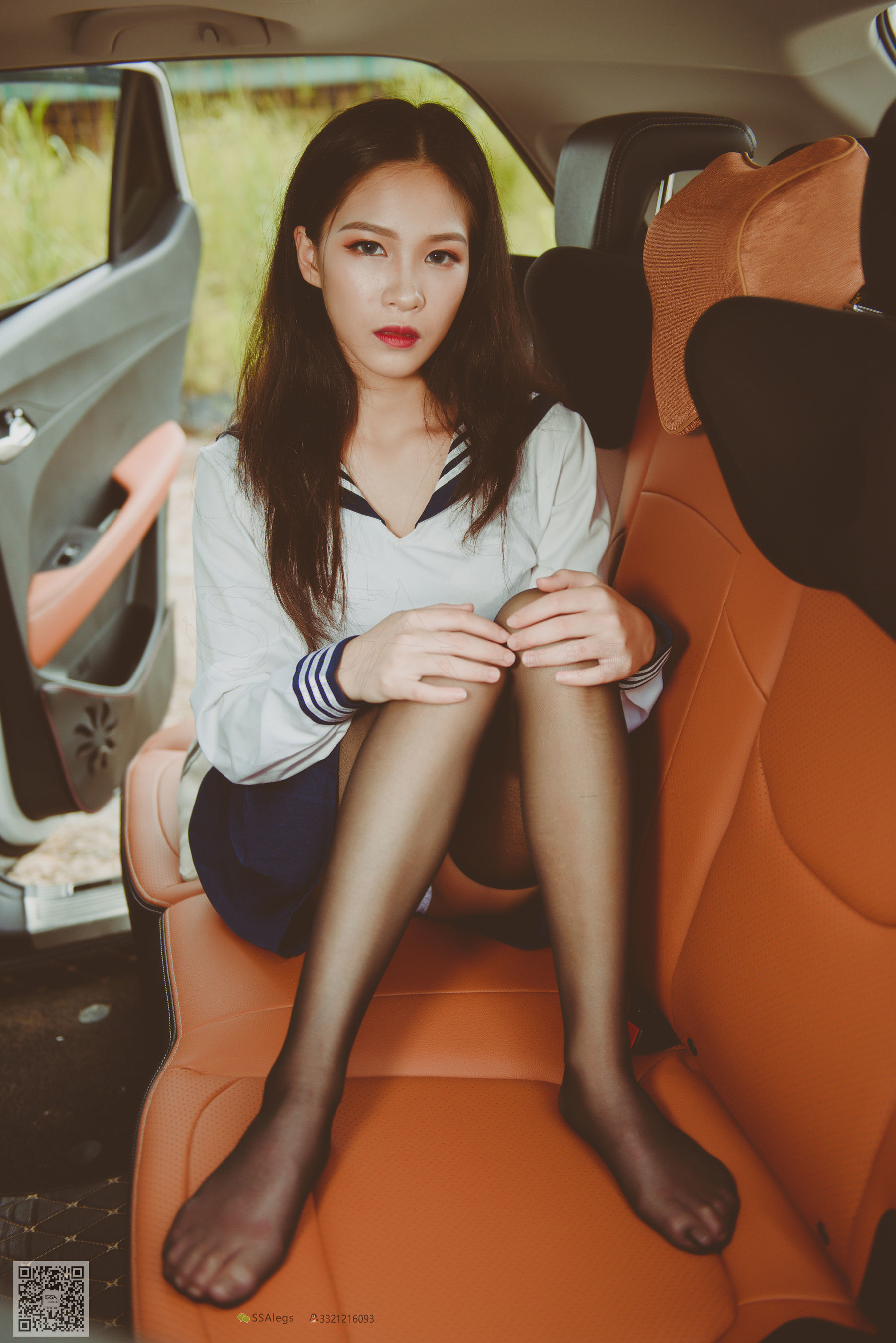 超清写真 No.017 佳佳 小丝妹开车-图7