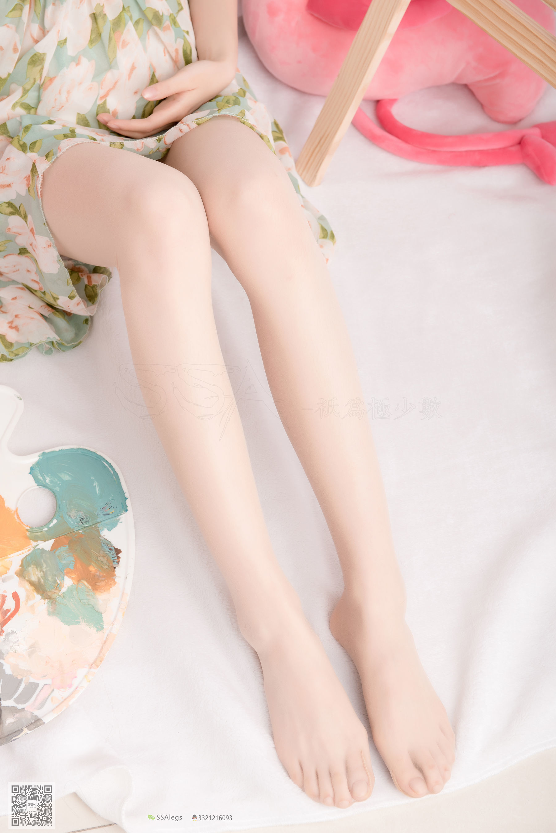 超清写真 No.022 琪琪 化身灵魂画师肉丝美足-图38