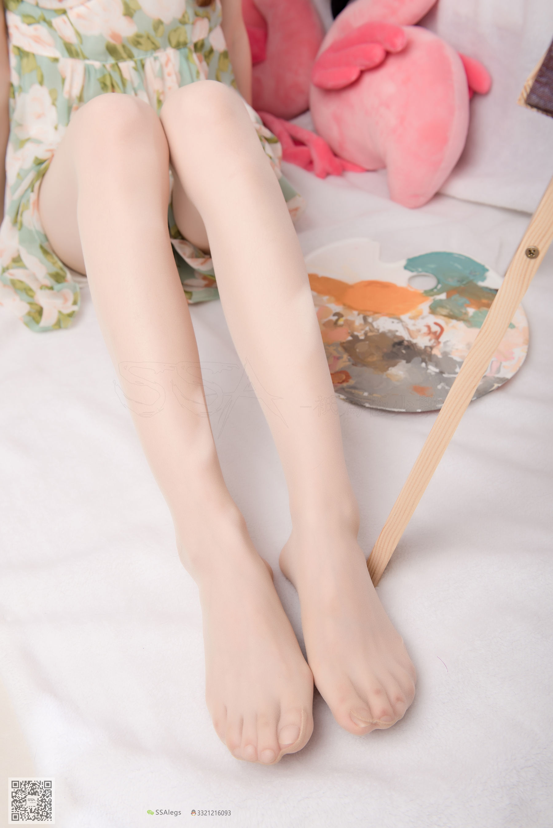 超清写真 No.022 琪琪 化身灵魂画师肉丝美足-图66