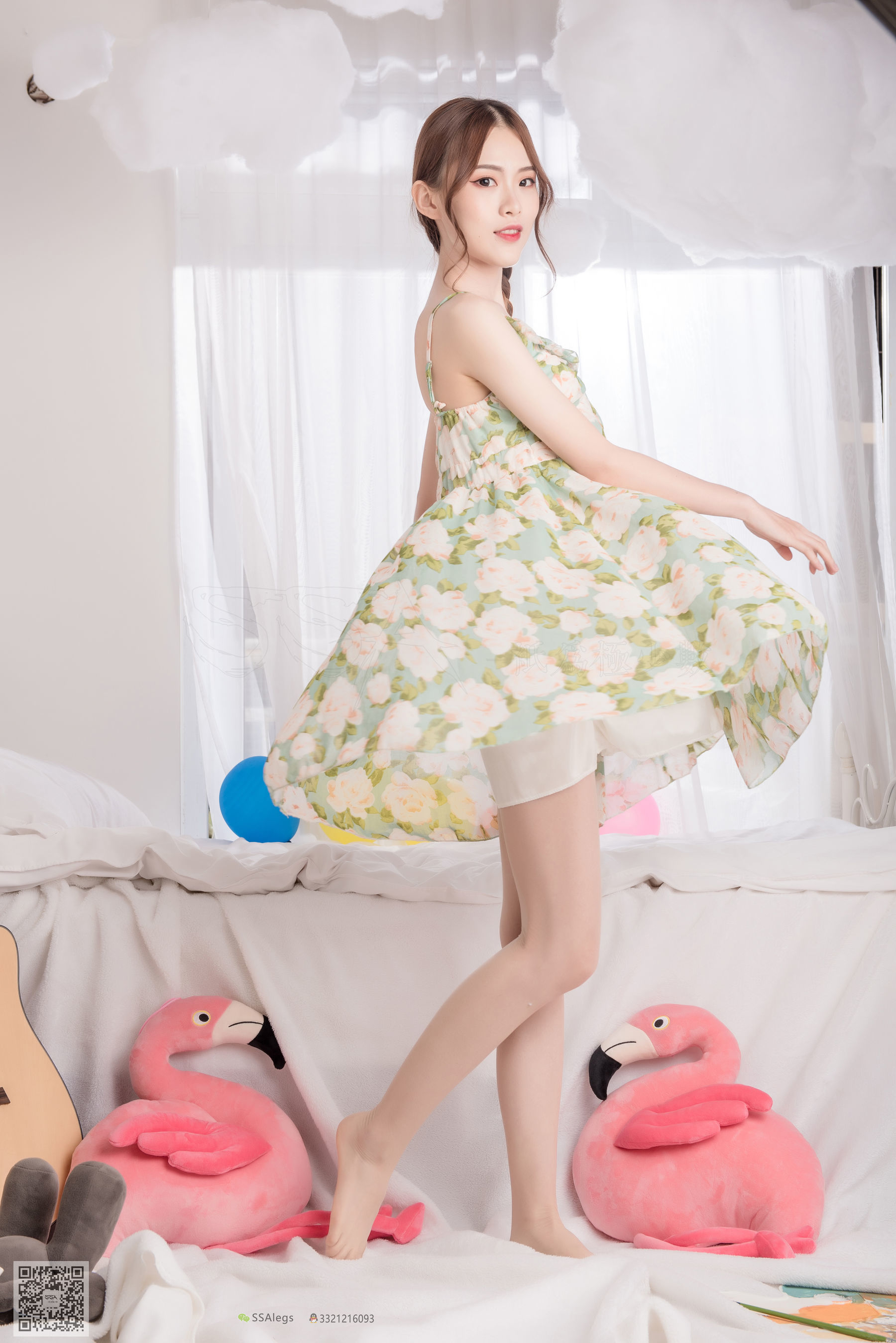 超清写真 No.022 琪琪 化身灵魂画师肉丝美足-图83