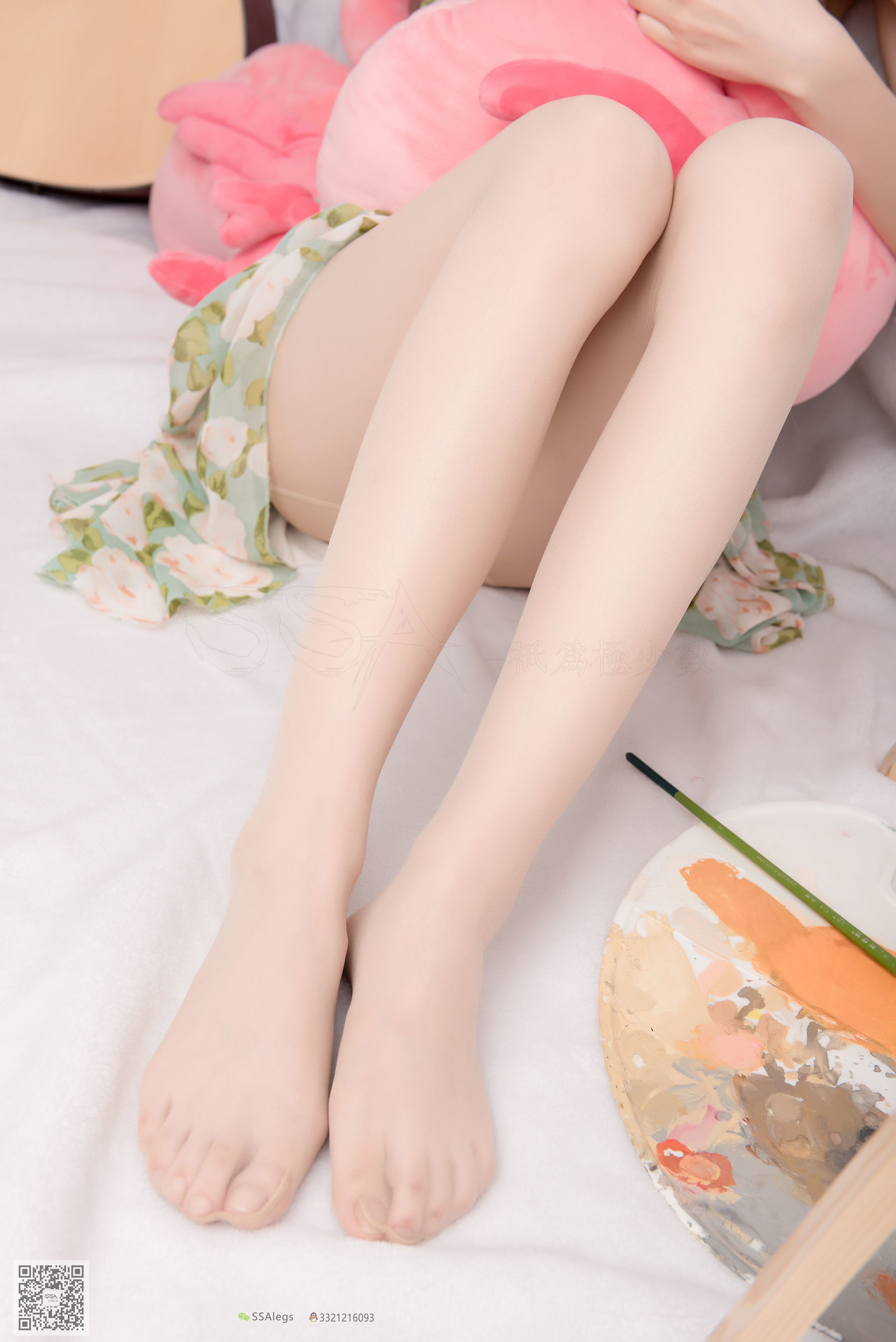 超清写真 No.022 琪琪 化身灵魂画师肉丝美足-图88