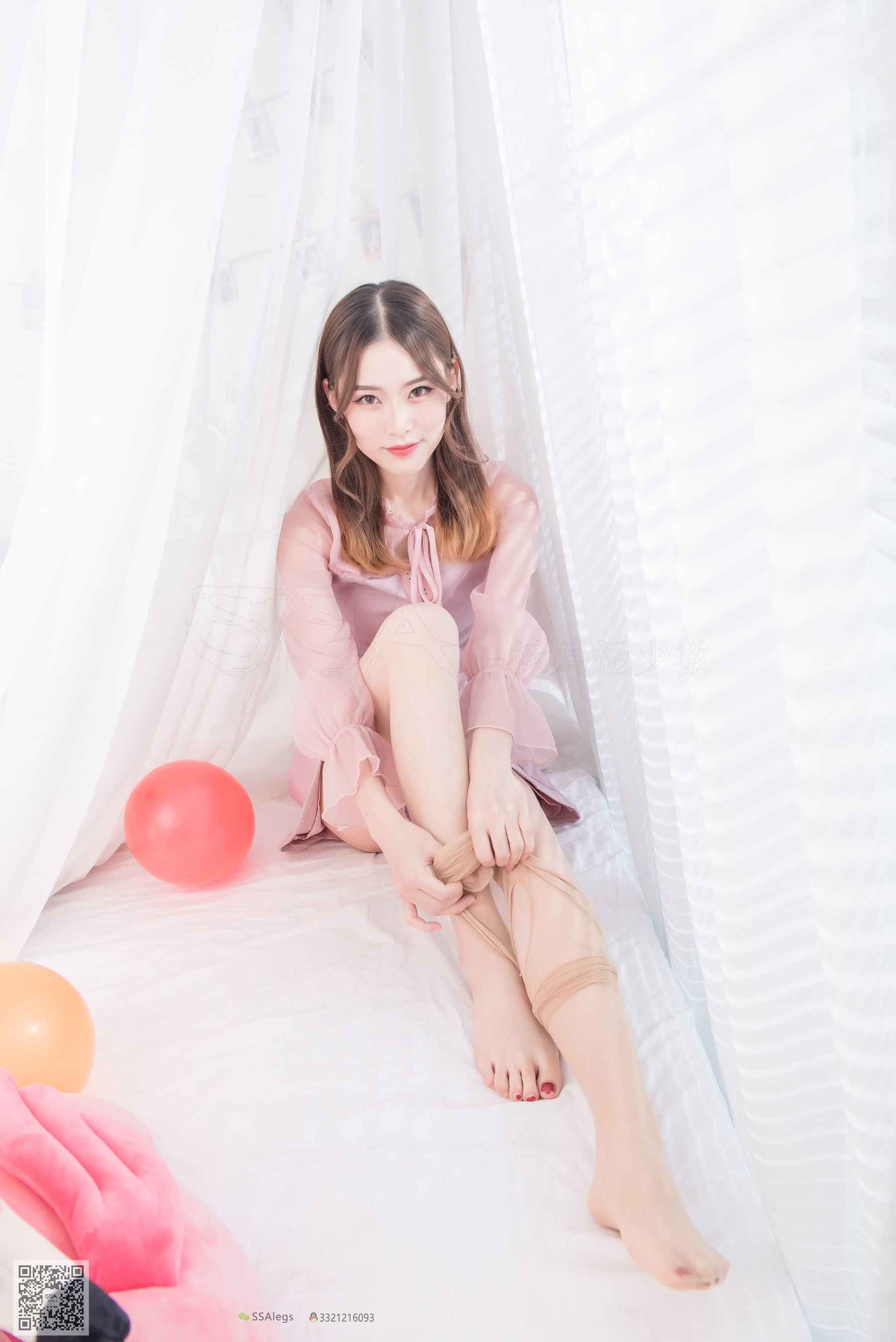 超清写真 No.027 小琪琪 肉色开档丝袜-图44