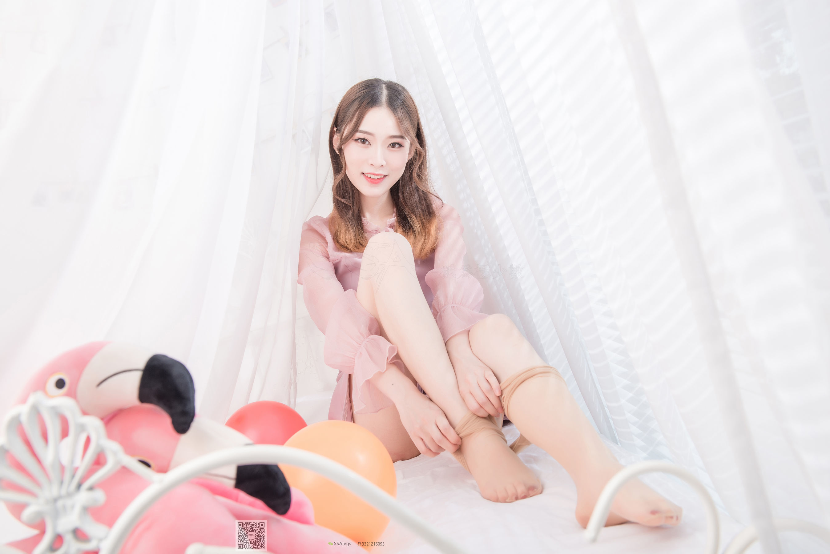 超清写真 No.027 小琪琪 肉色开档丝袜-图66