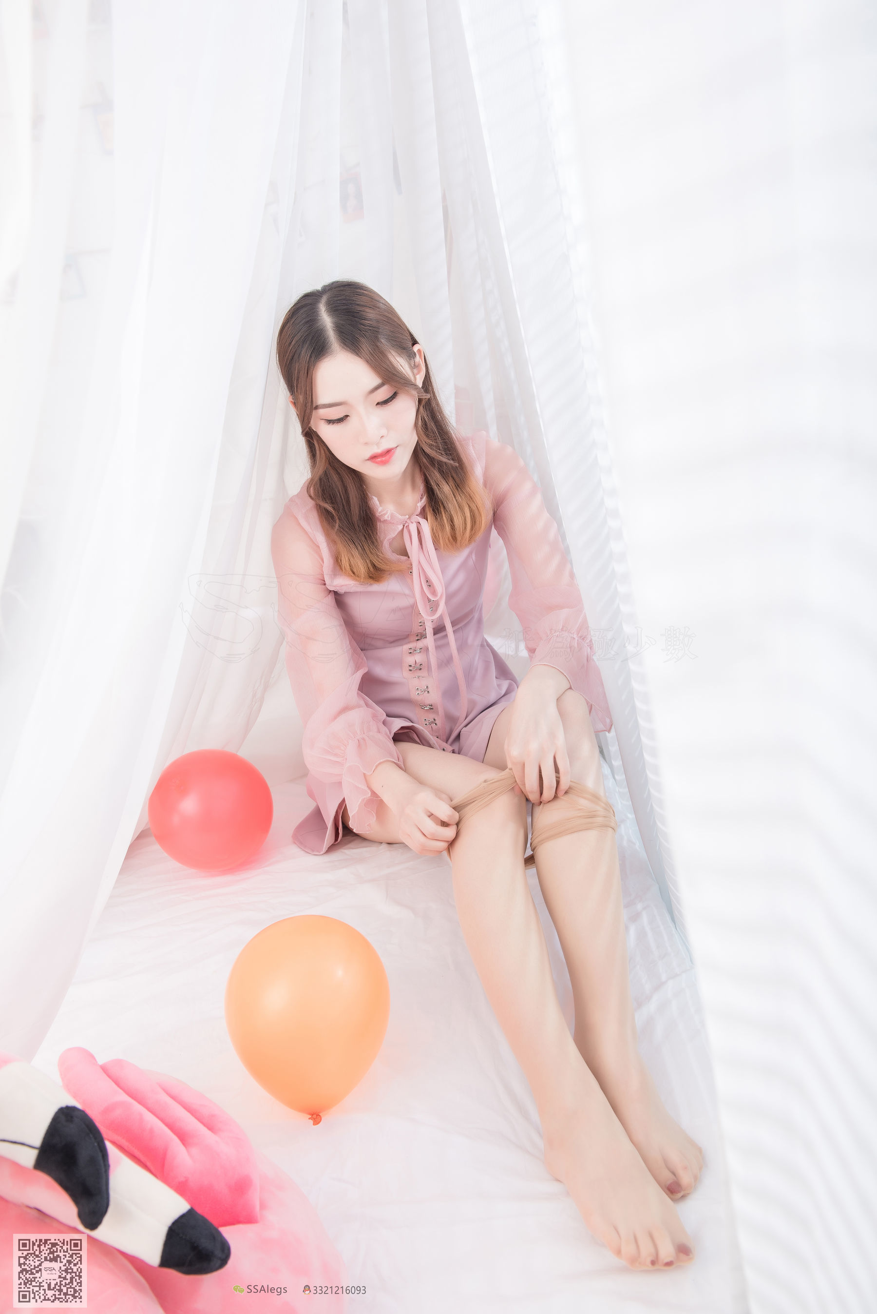 超清写真 No.027 小琪琪 肉色开档丝袜-图88