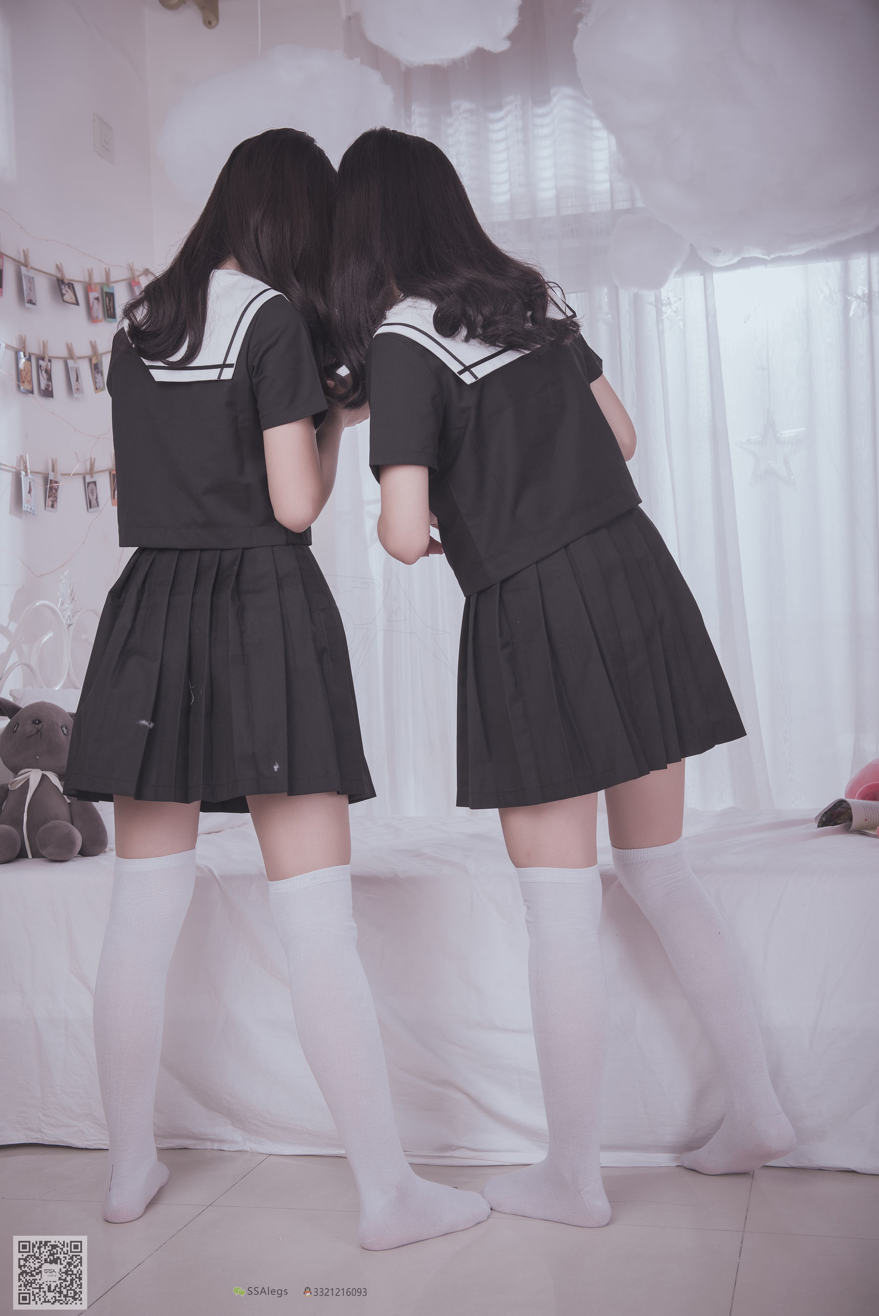 超清写真 No.028 青青姐妹 姐妹花的JK情-图16