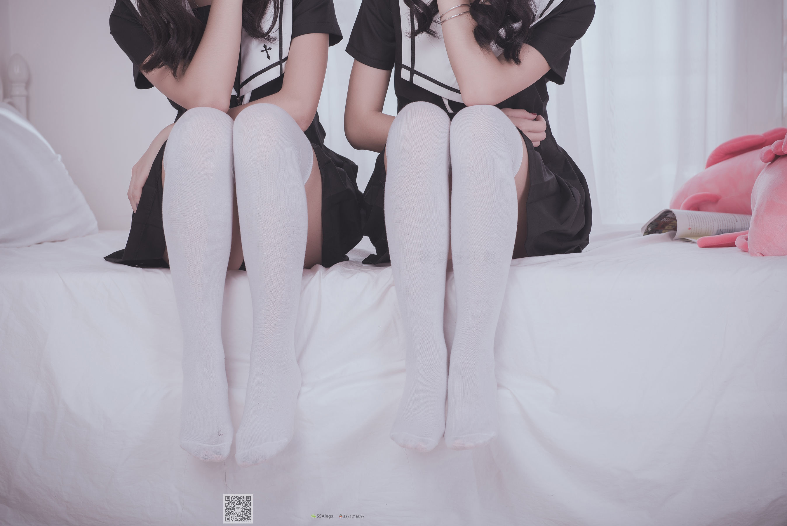 超清写真 No.028 青青姐妹 姐妹花的JK情-图20