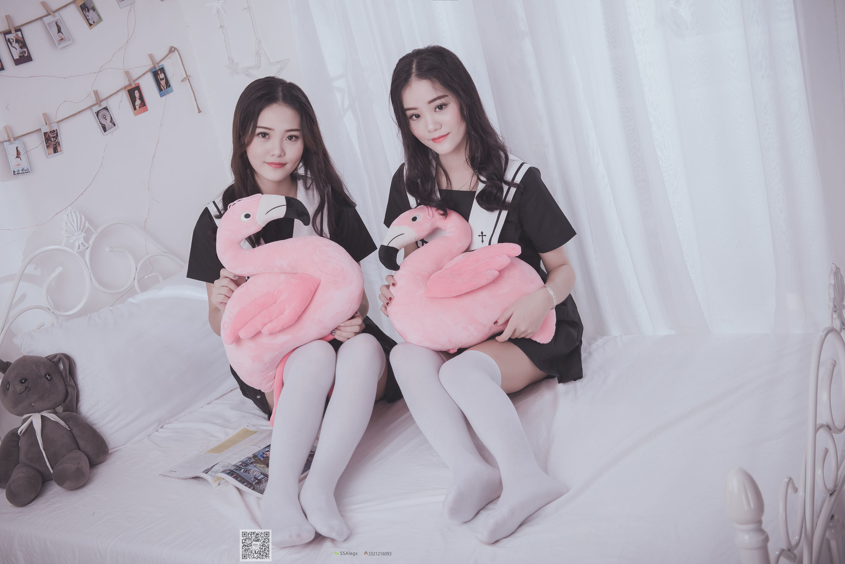 超清写真 No.028 青青姐妹 姐妹花的JK情-图44