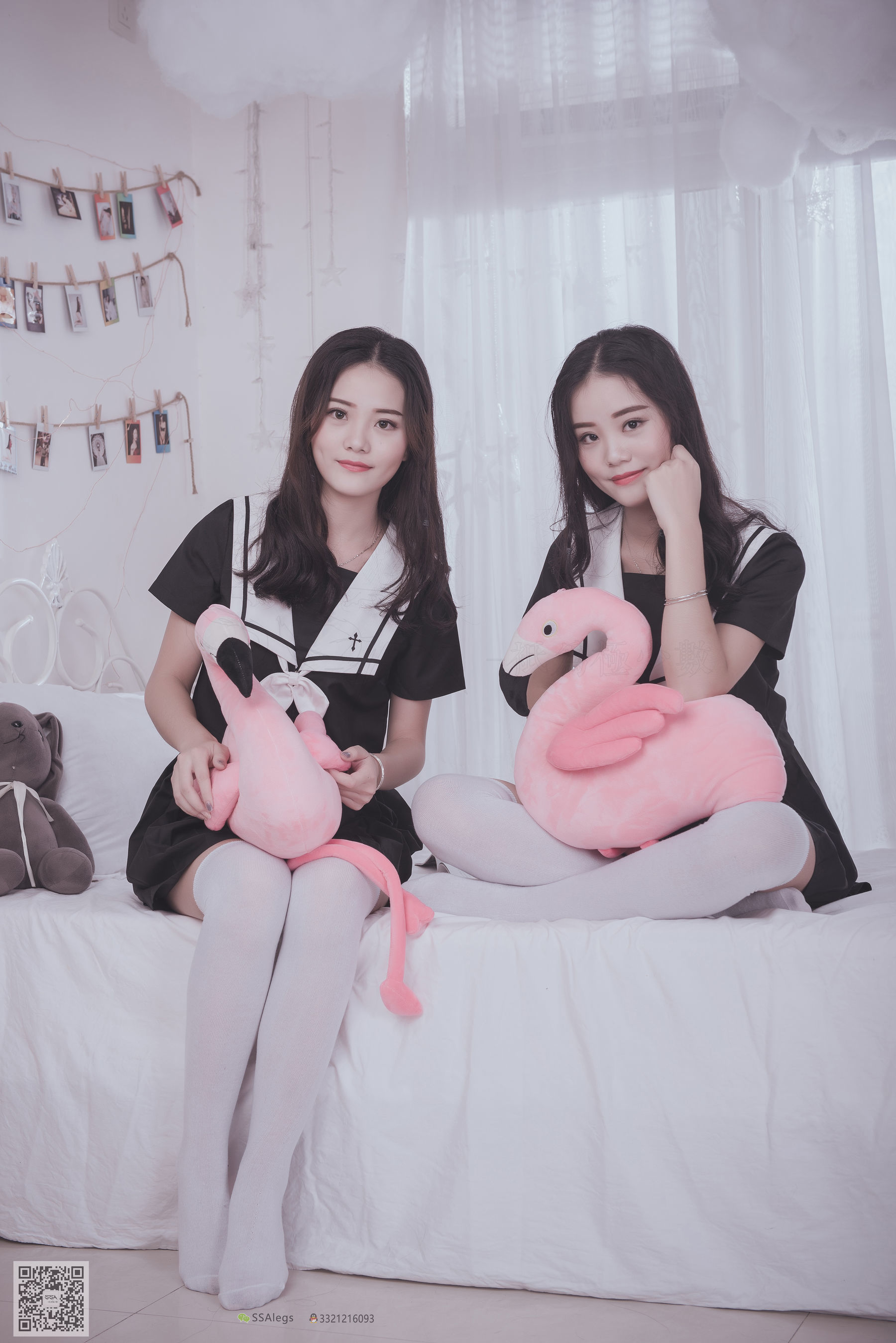 超清写真 No.028 青青姐妹 姐妹花的JK情-图4