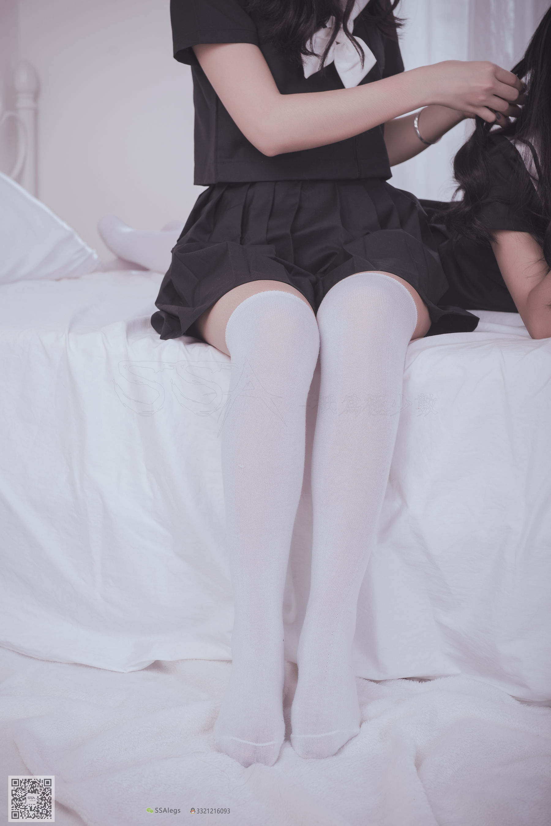 超清写真 No.028 青青姐妹 姐妹花的JK情-图51