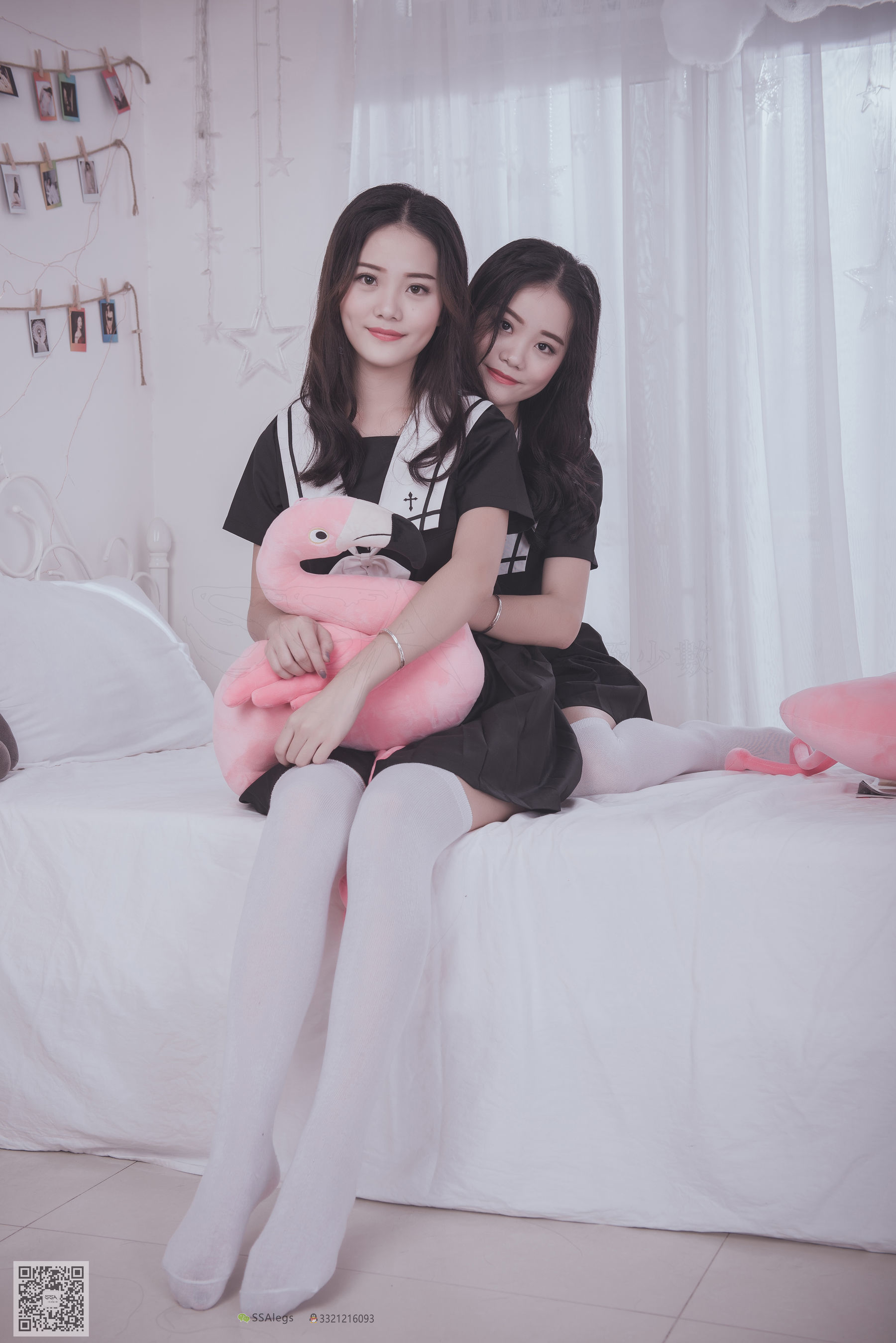 超清写真 No.028 青青姐妹 姐妹花的JK情-图5