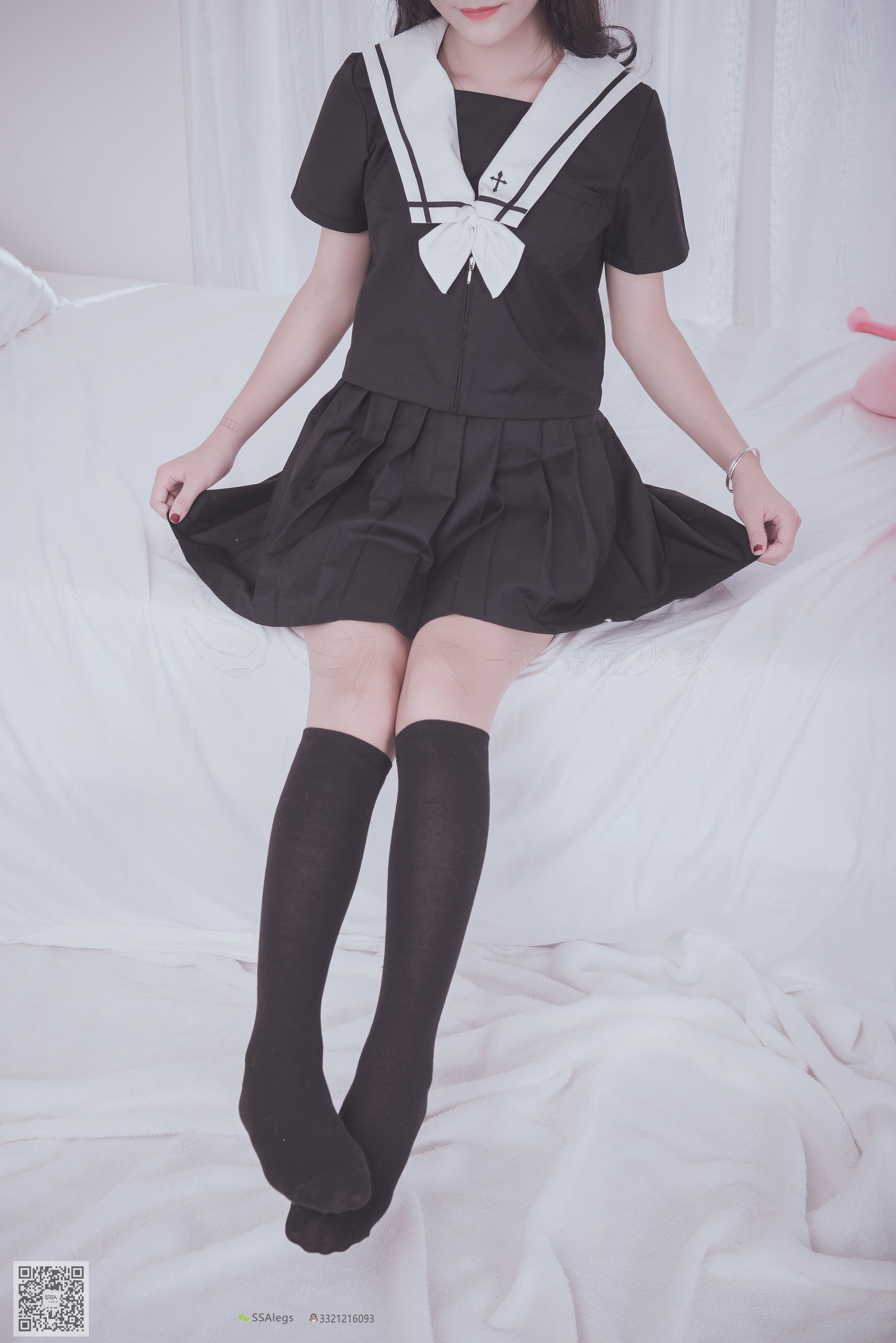 超清写真 No.028 青青姐妹 姐妹花的JK情-图68