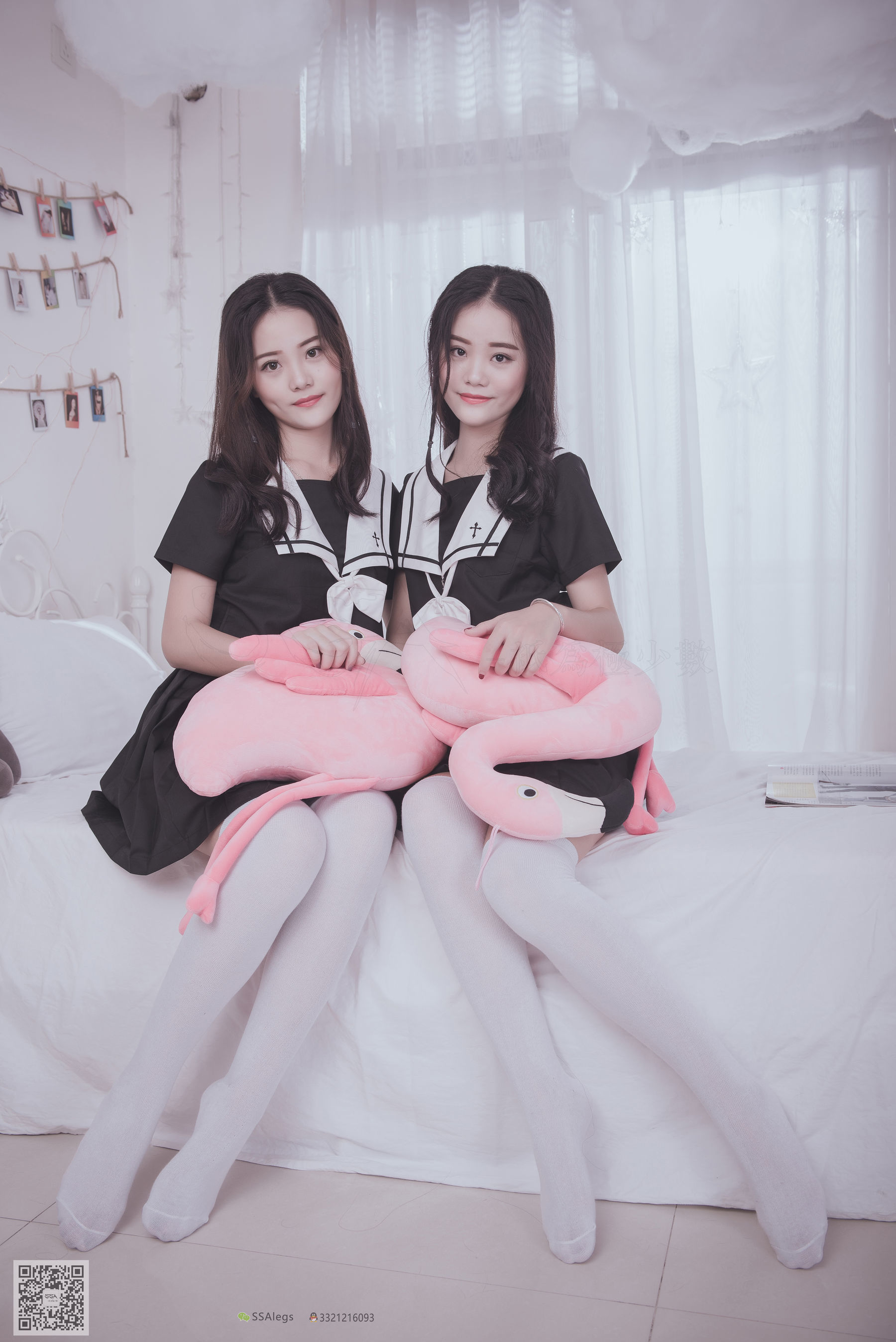 超清写真 No.028 青青姐妹 姐妹花的JK情-图6