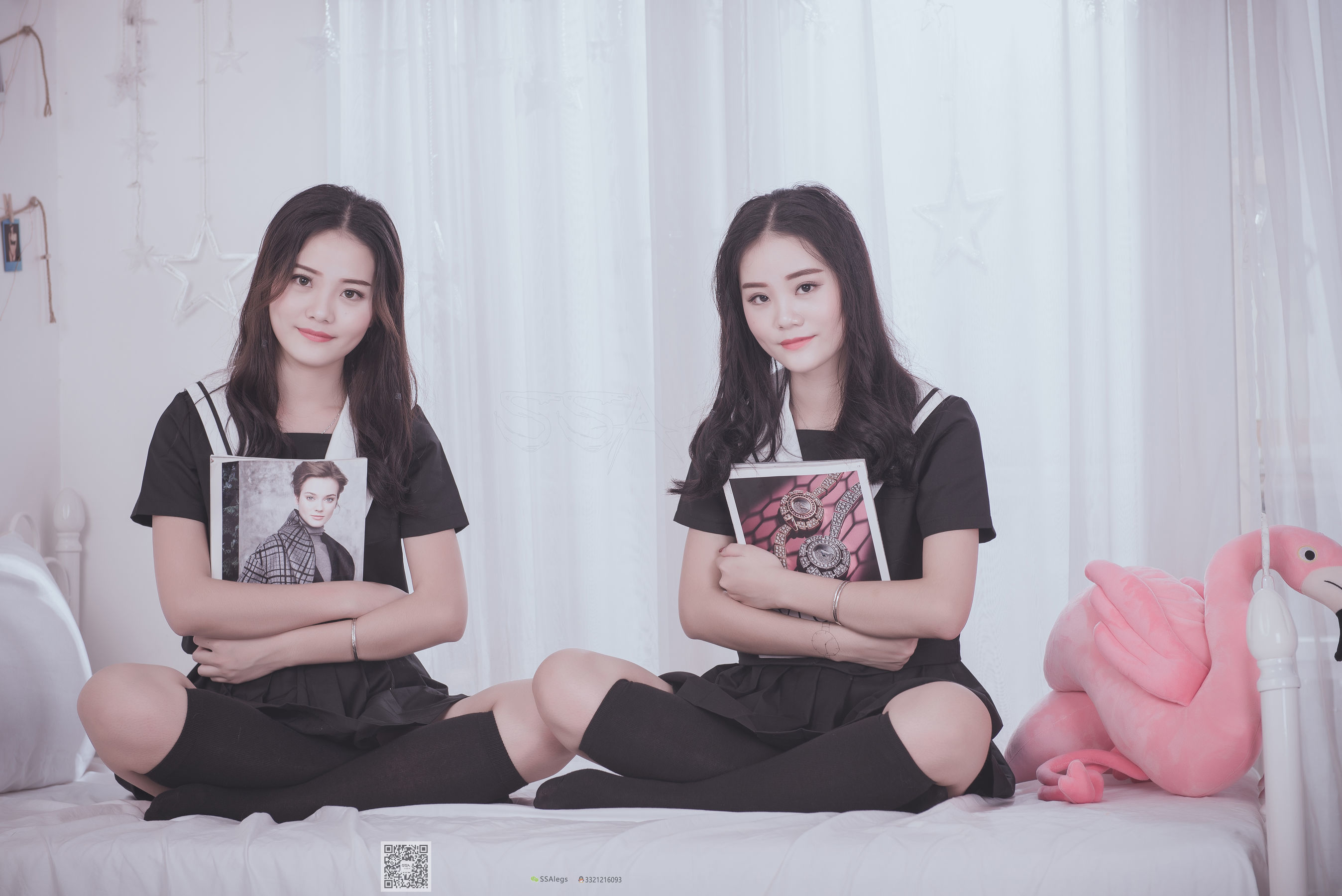 超清写真 No.028 青青姐妹 姐妹花的JK情-图72