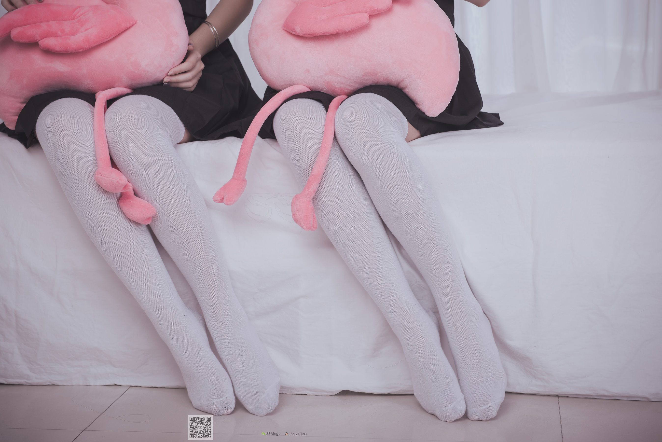 超清写真 No.028 青青姐妹 姐妹花的JK情-图77