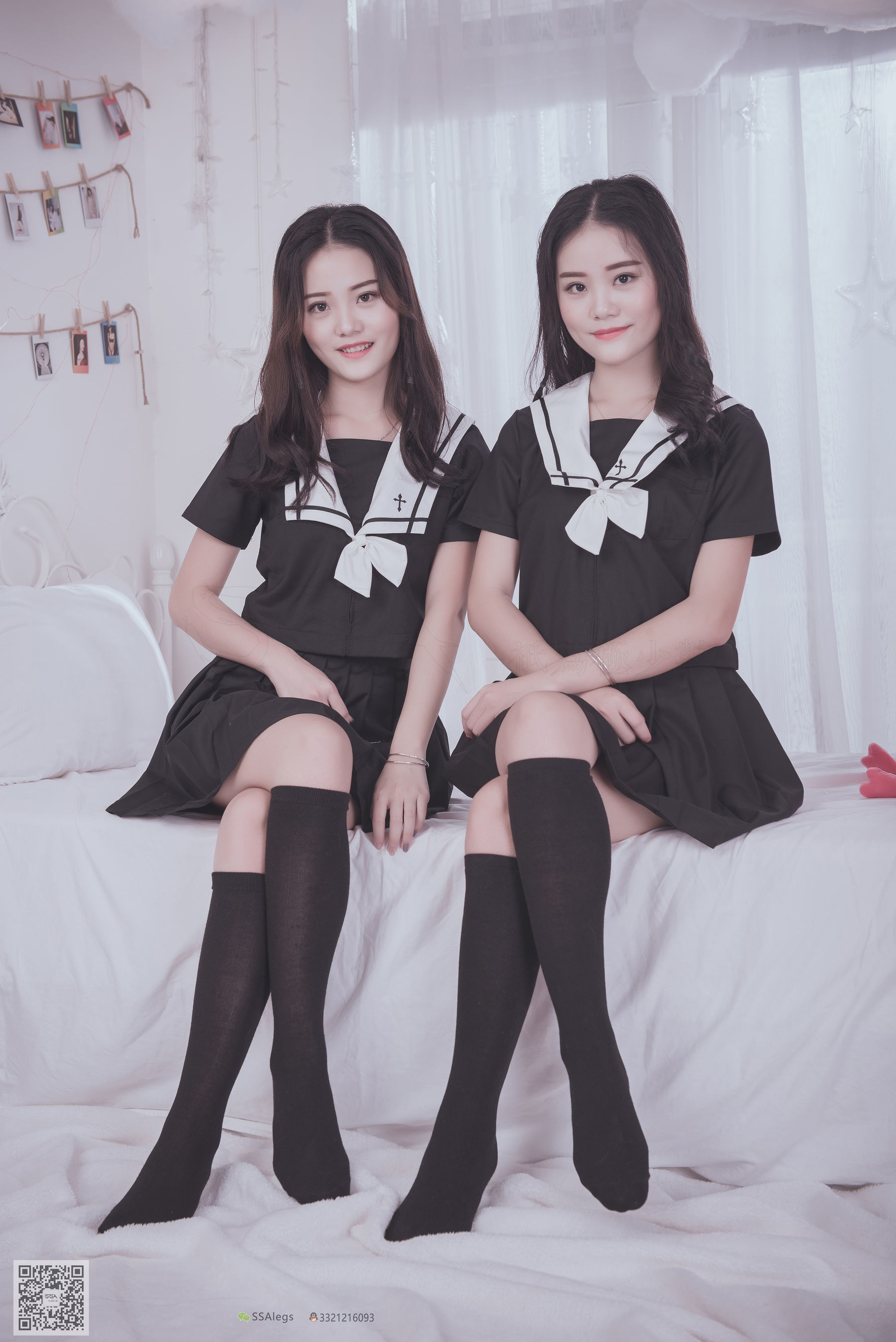 超清写真 No.028 青青姐妹 姐妹花的JK情-图79