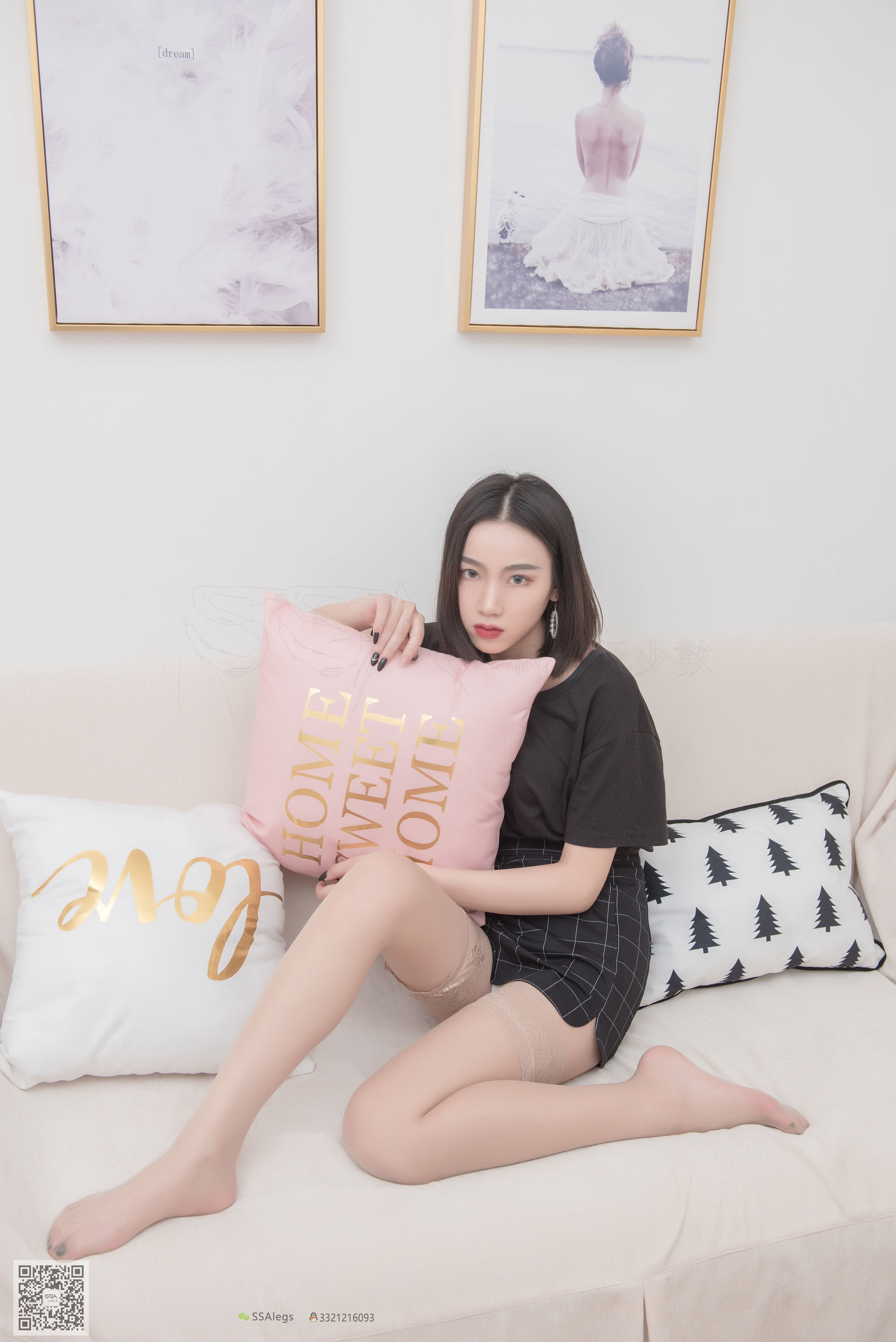 超清写真 No.031 大大 邻家美腿的长筒丝袜-图0