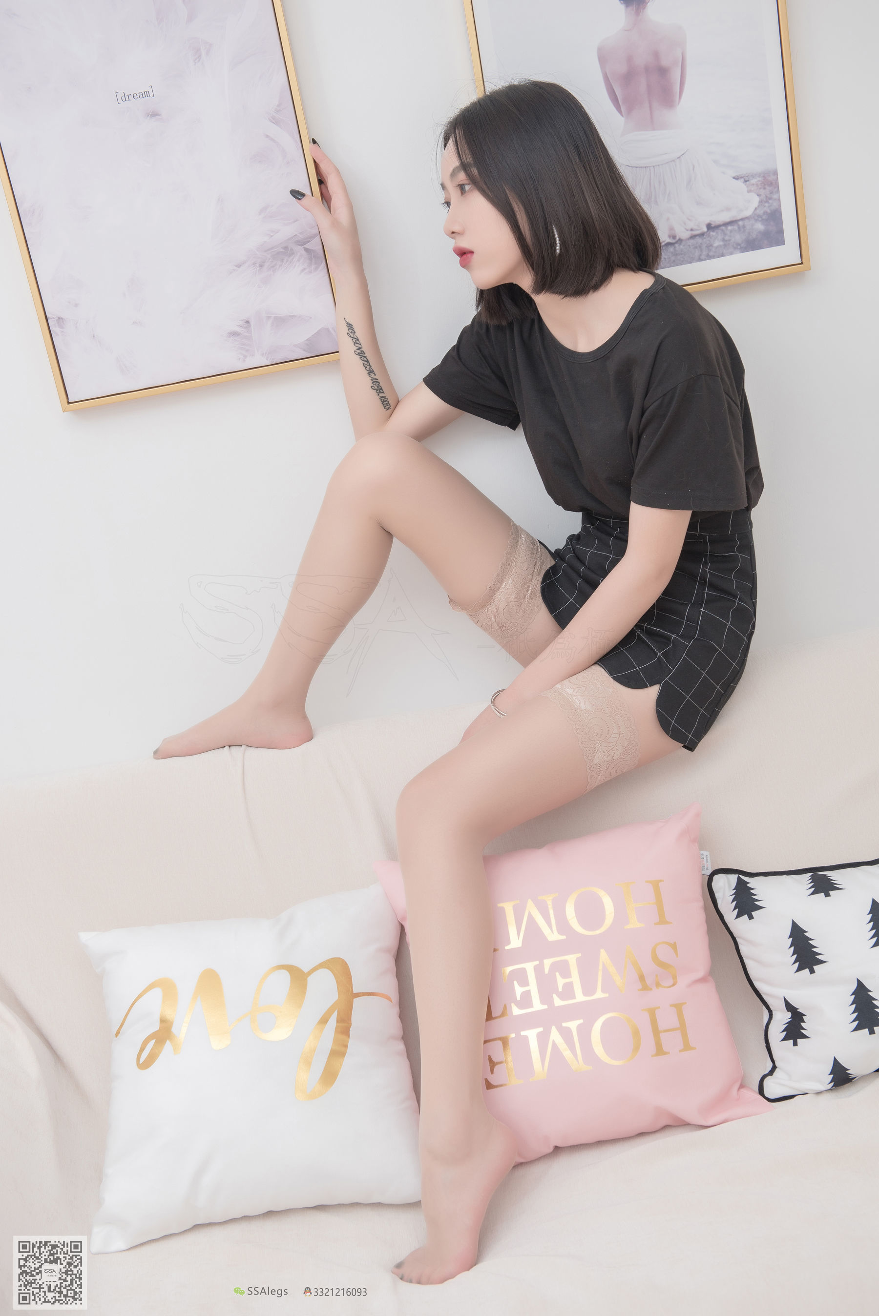 超清写真 No.031 大大 邻家美腿的长筒丝袜-图31