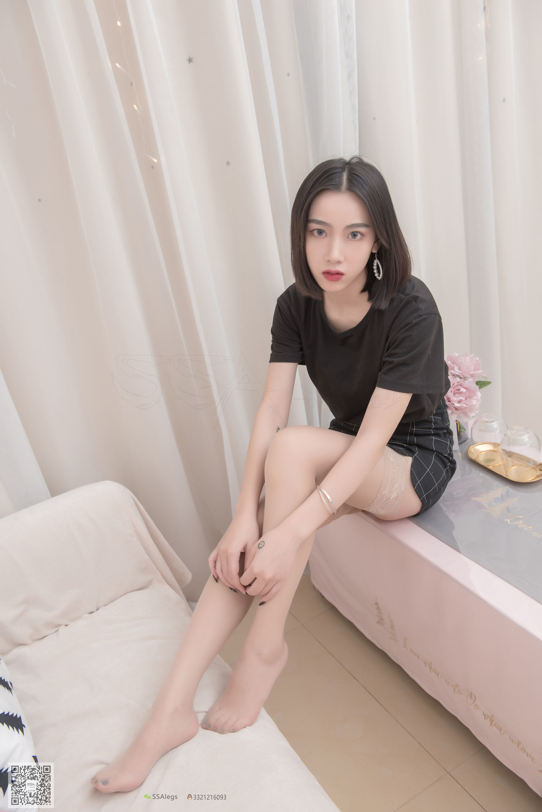 超清写真 No.031 大大 邻家美腿的长筒丝袜-图92