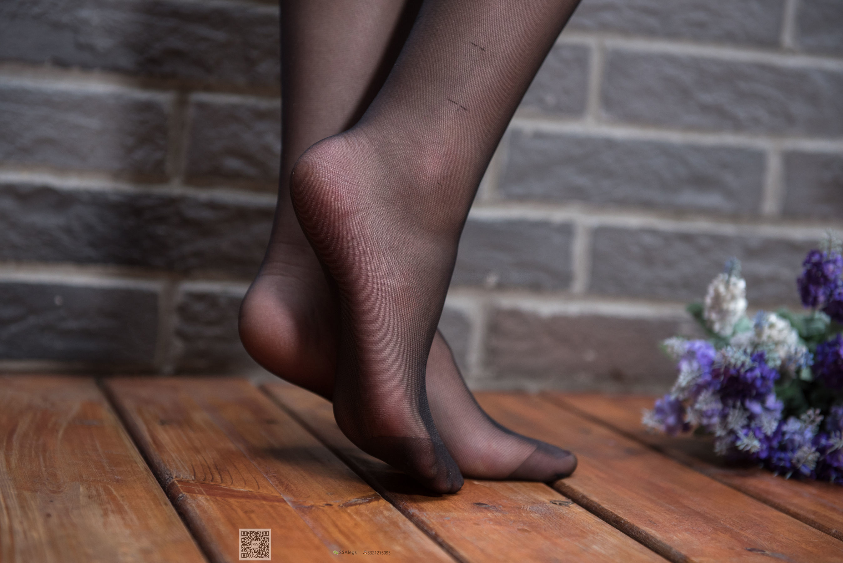 超清写真 No.032 混血美腿芷沫 绫黑丝街拍-图52