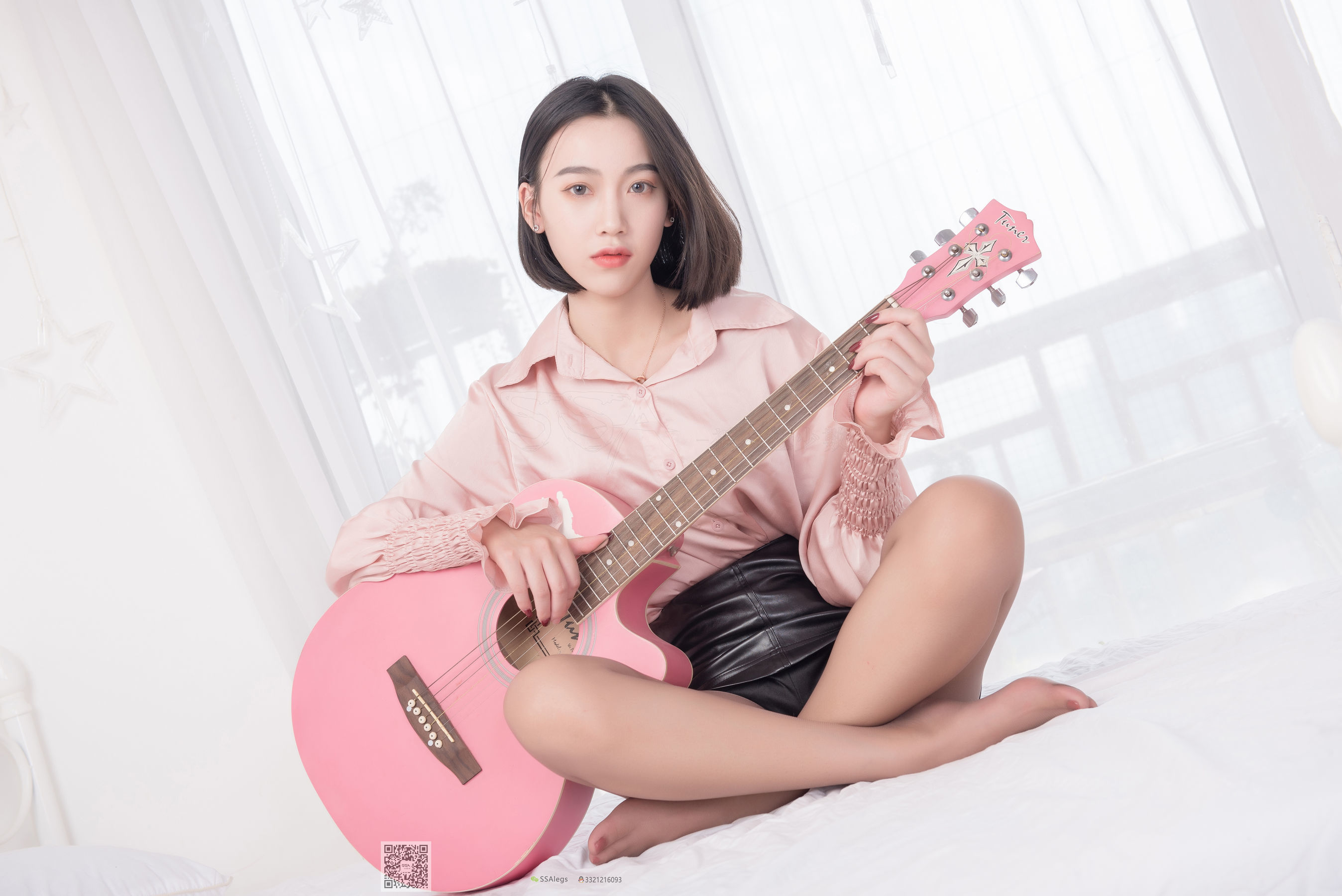 超清写真 No.034 大大 咖啡丝完美腿部曲线-图5