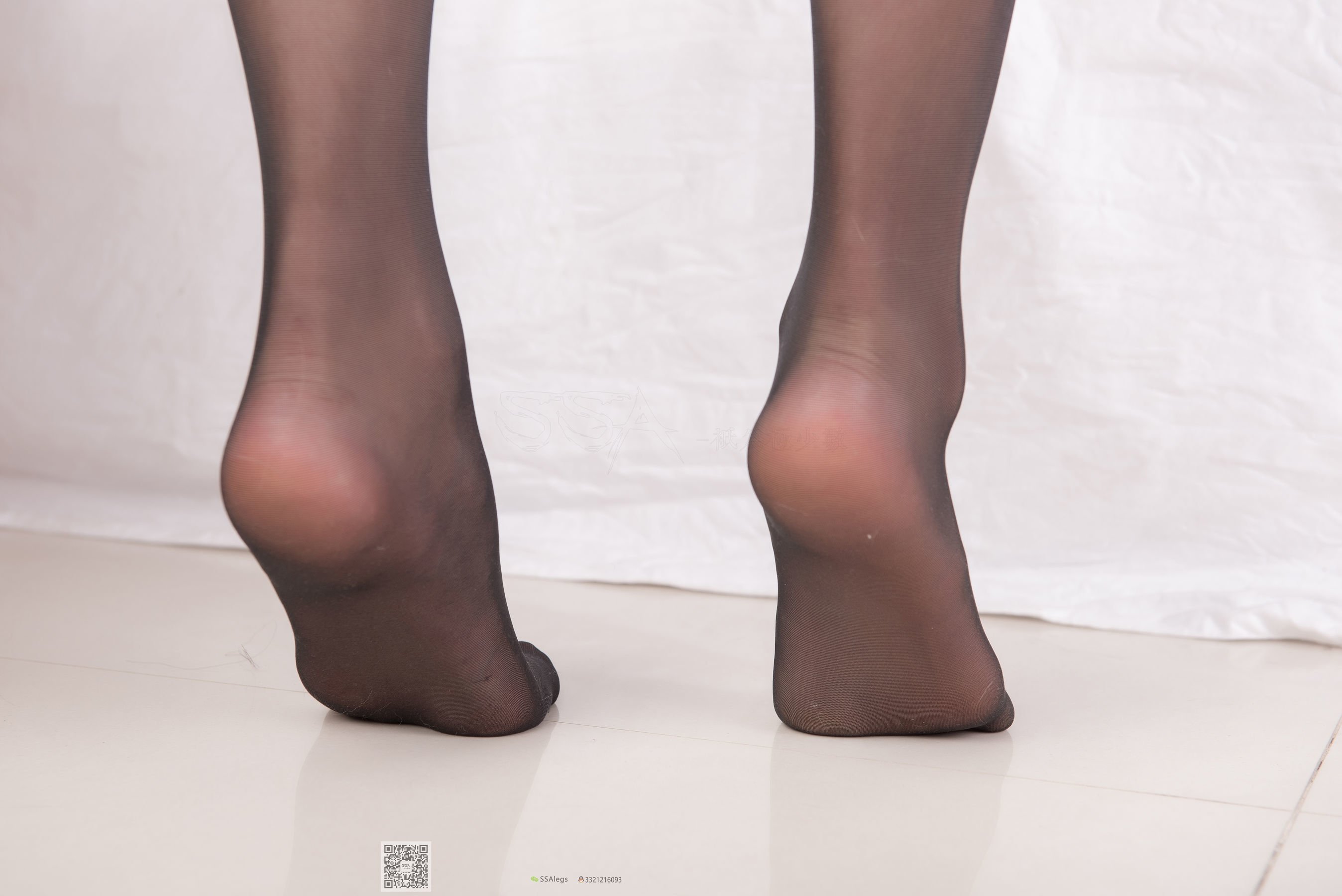 超清写真 No.037 丽萍 JK制服吊带长筒袜-图95