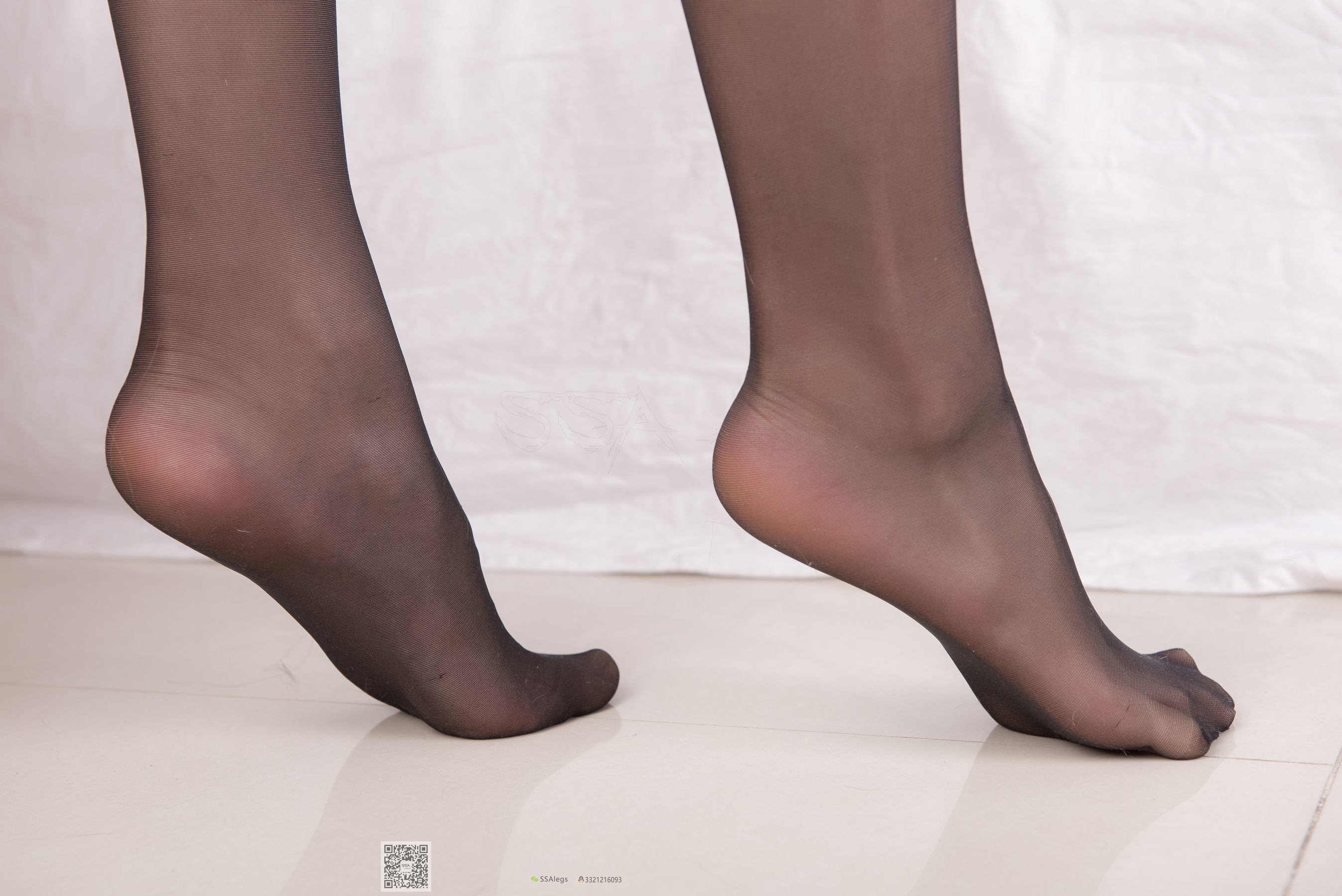 超清写真 No.037 丽萍 JK制服吊带长筒袜-图96